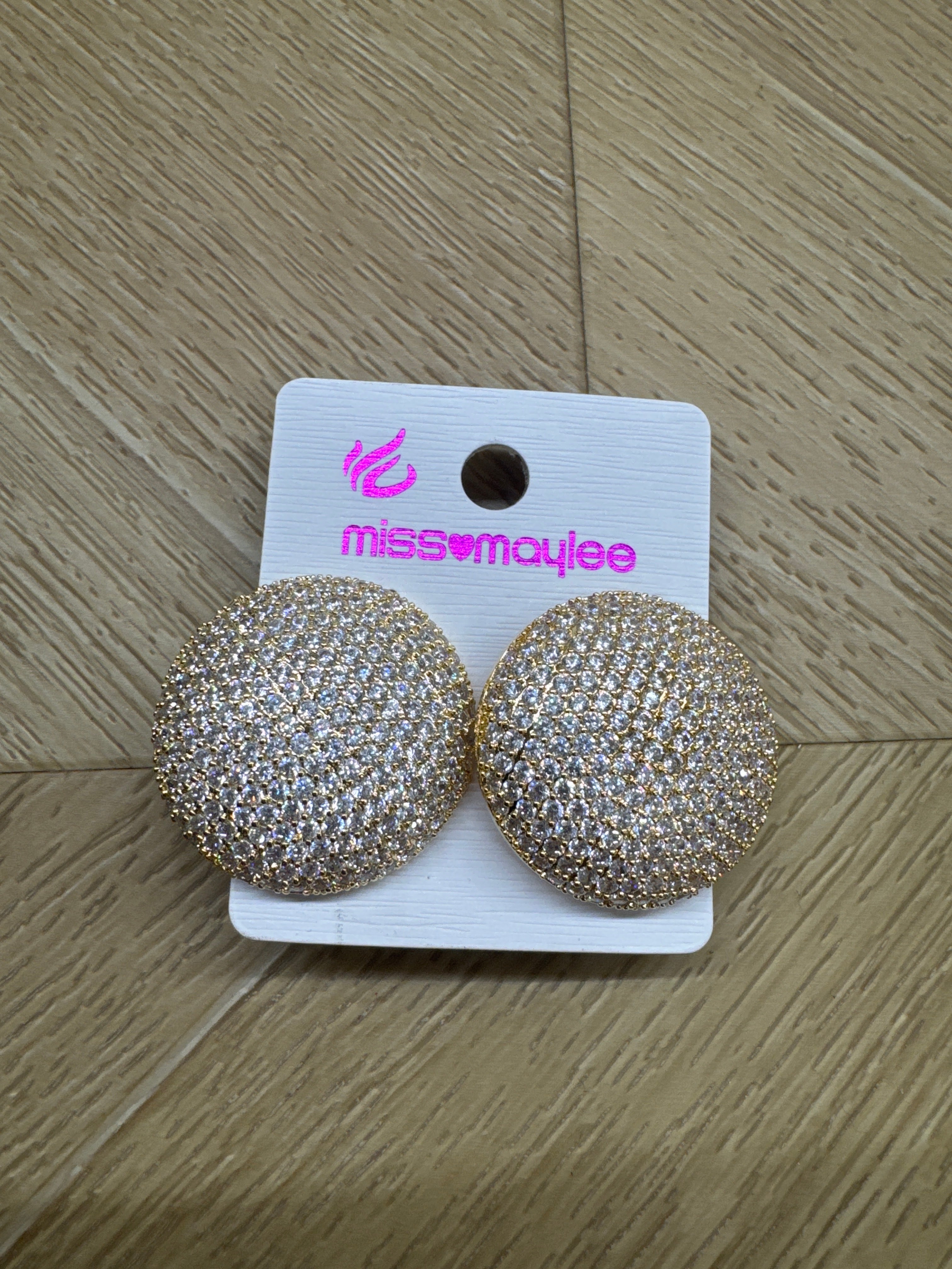 Orecchini grandi Miss oro