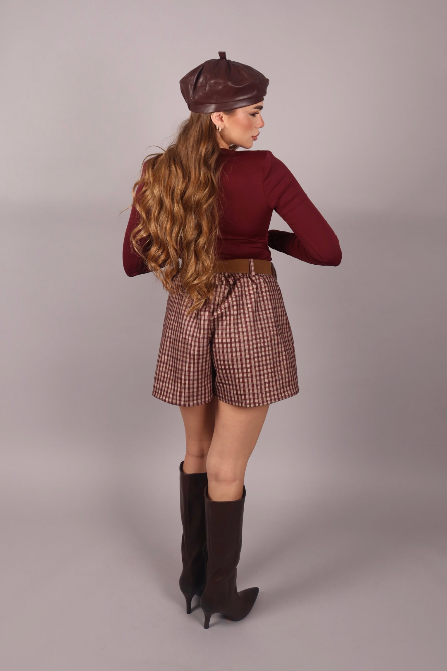 Stivale Wanda brown