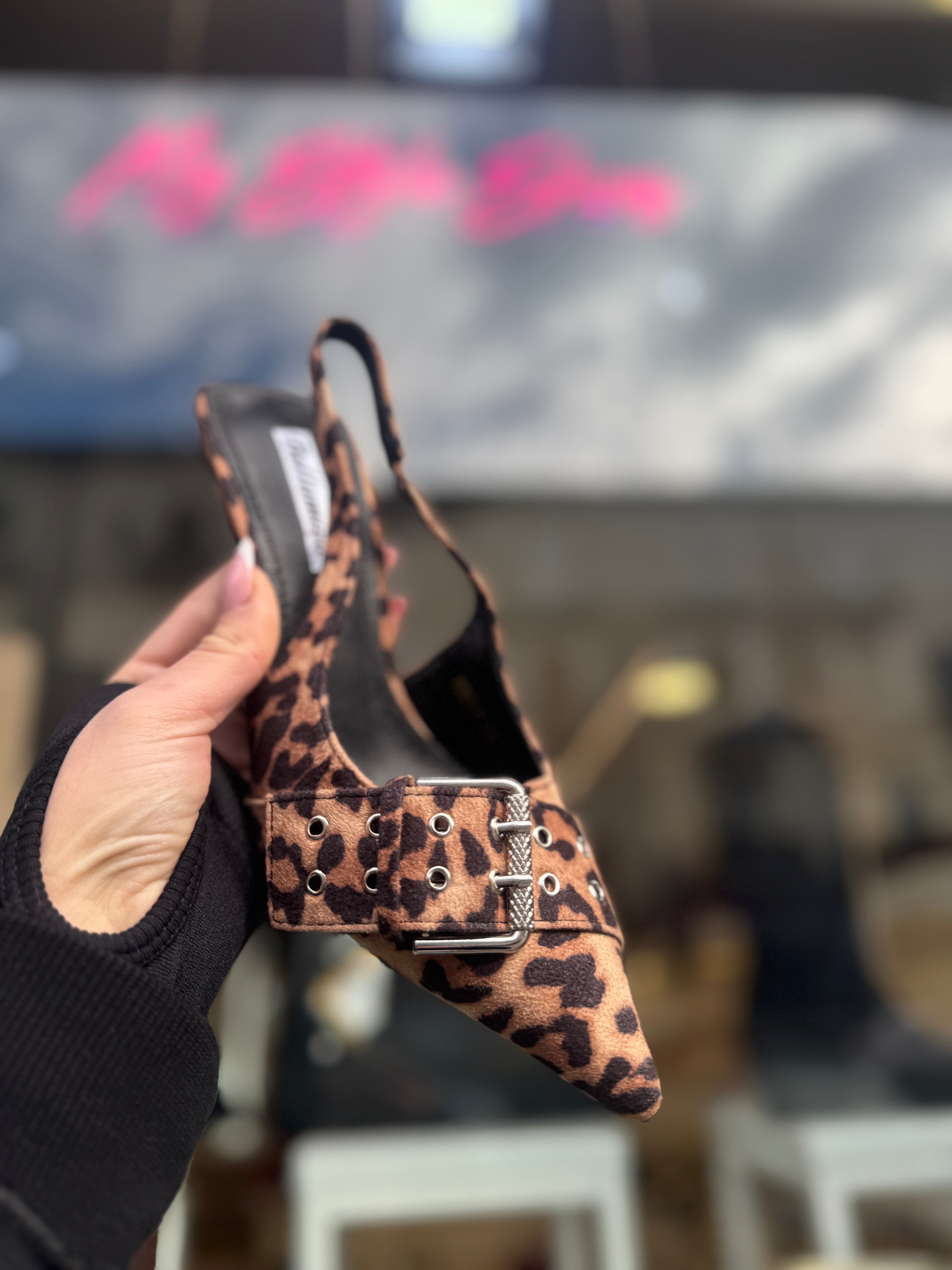Décolleté Debora animalier