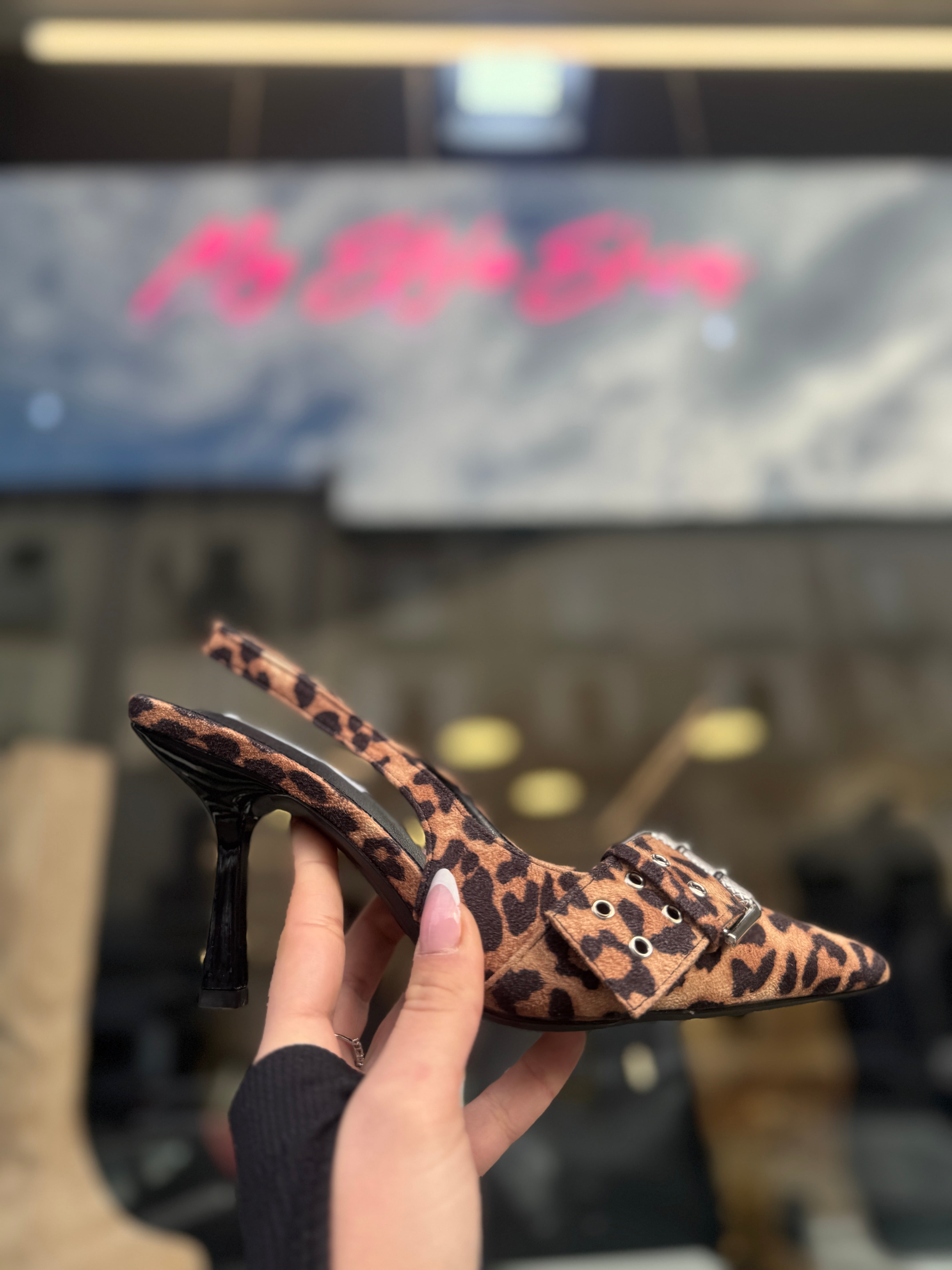 Décolleté Debora animalier