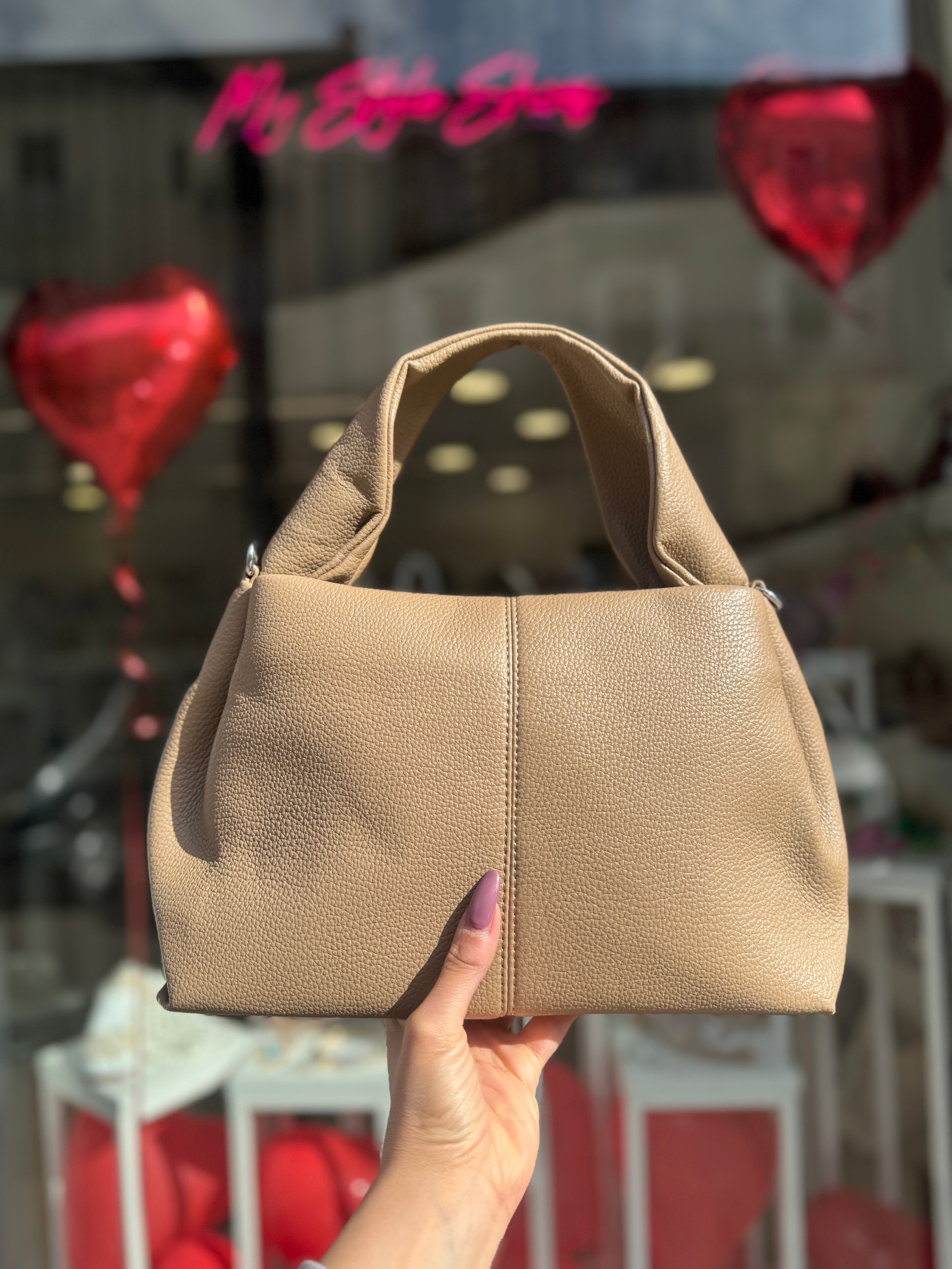 Borsa Giuliana beige