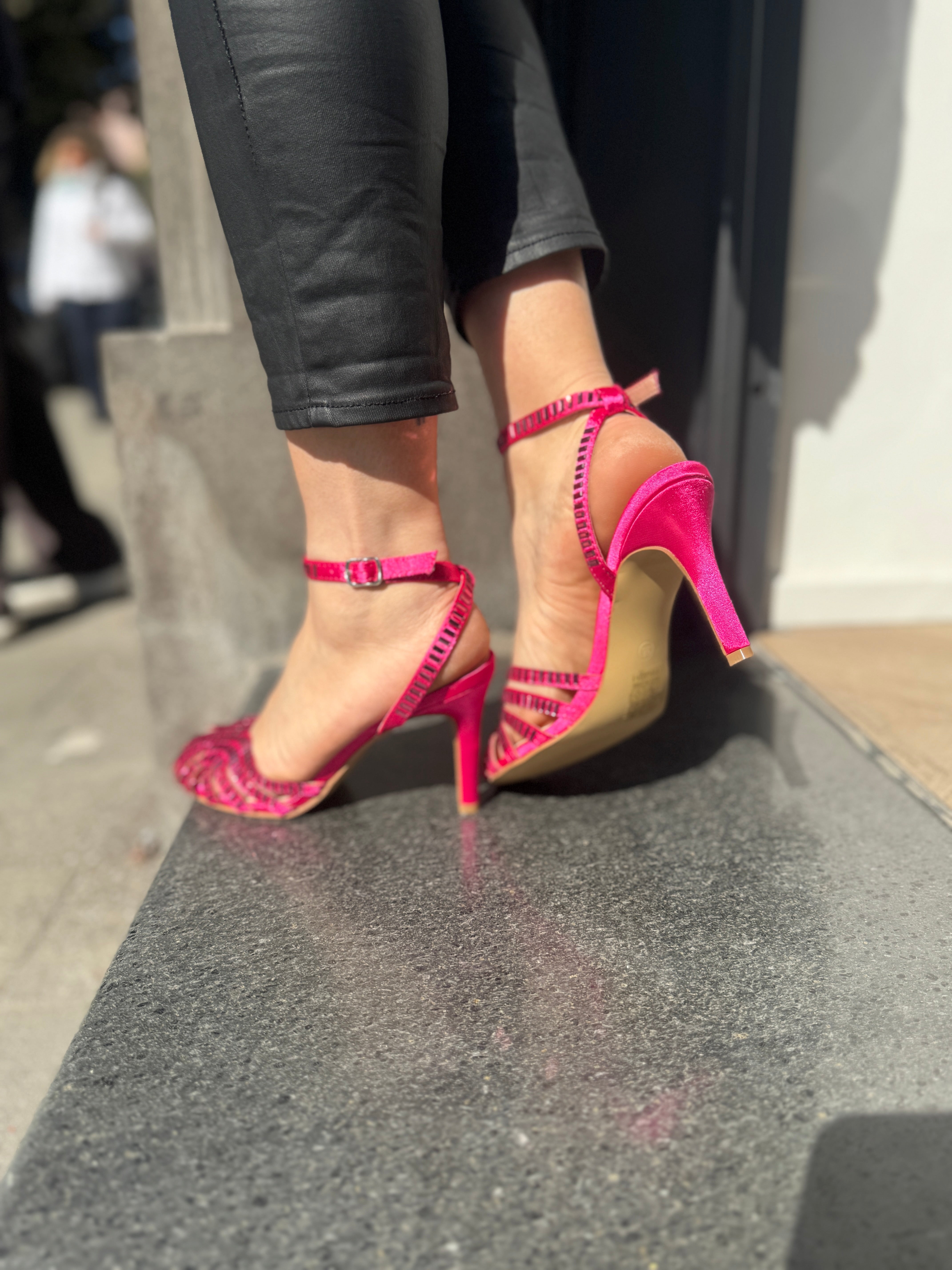 Sandalo Stefany fucsia