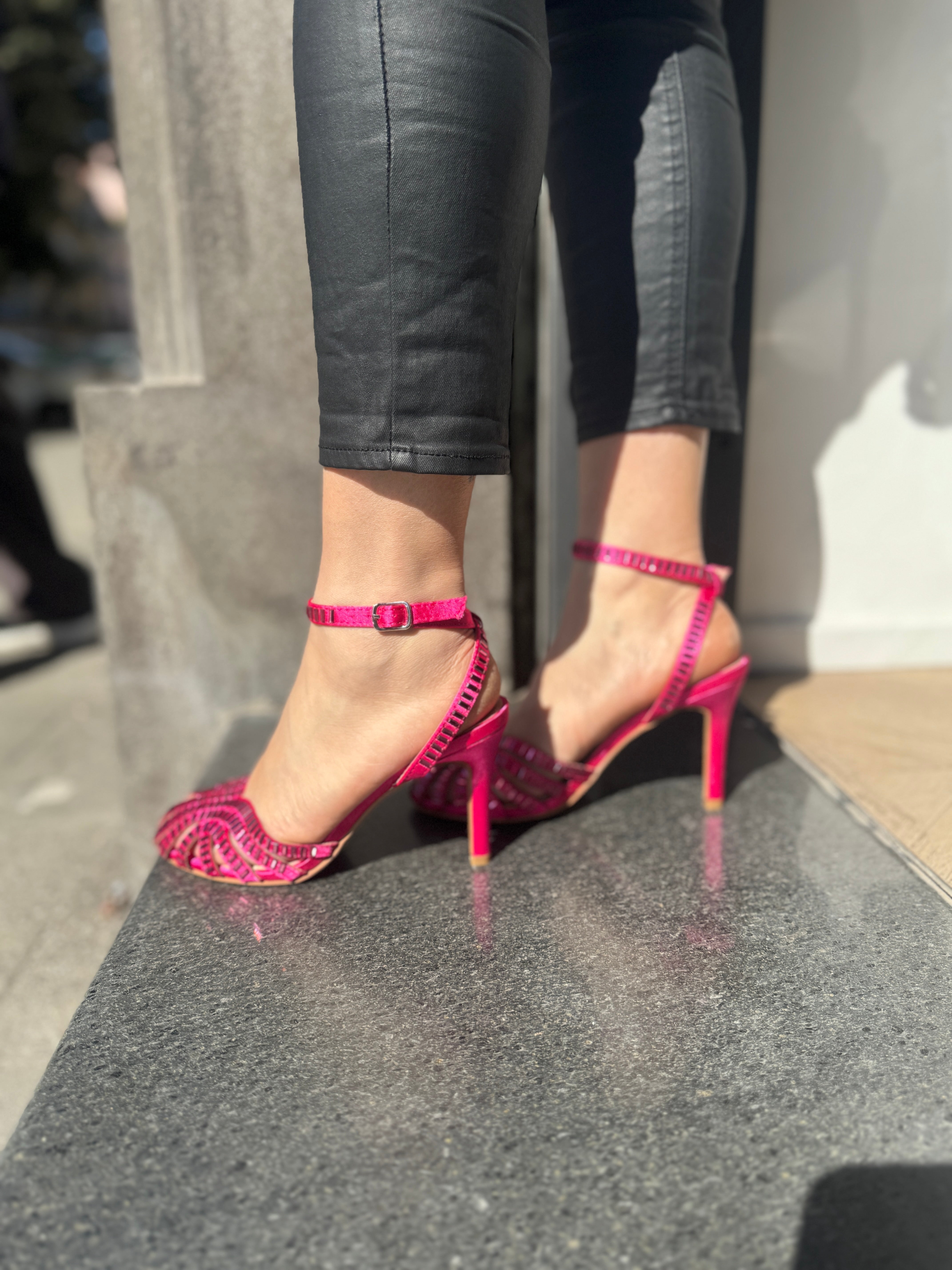 Sandalo Stefany fucsia