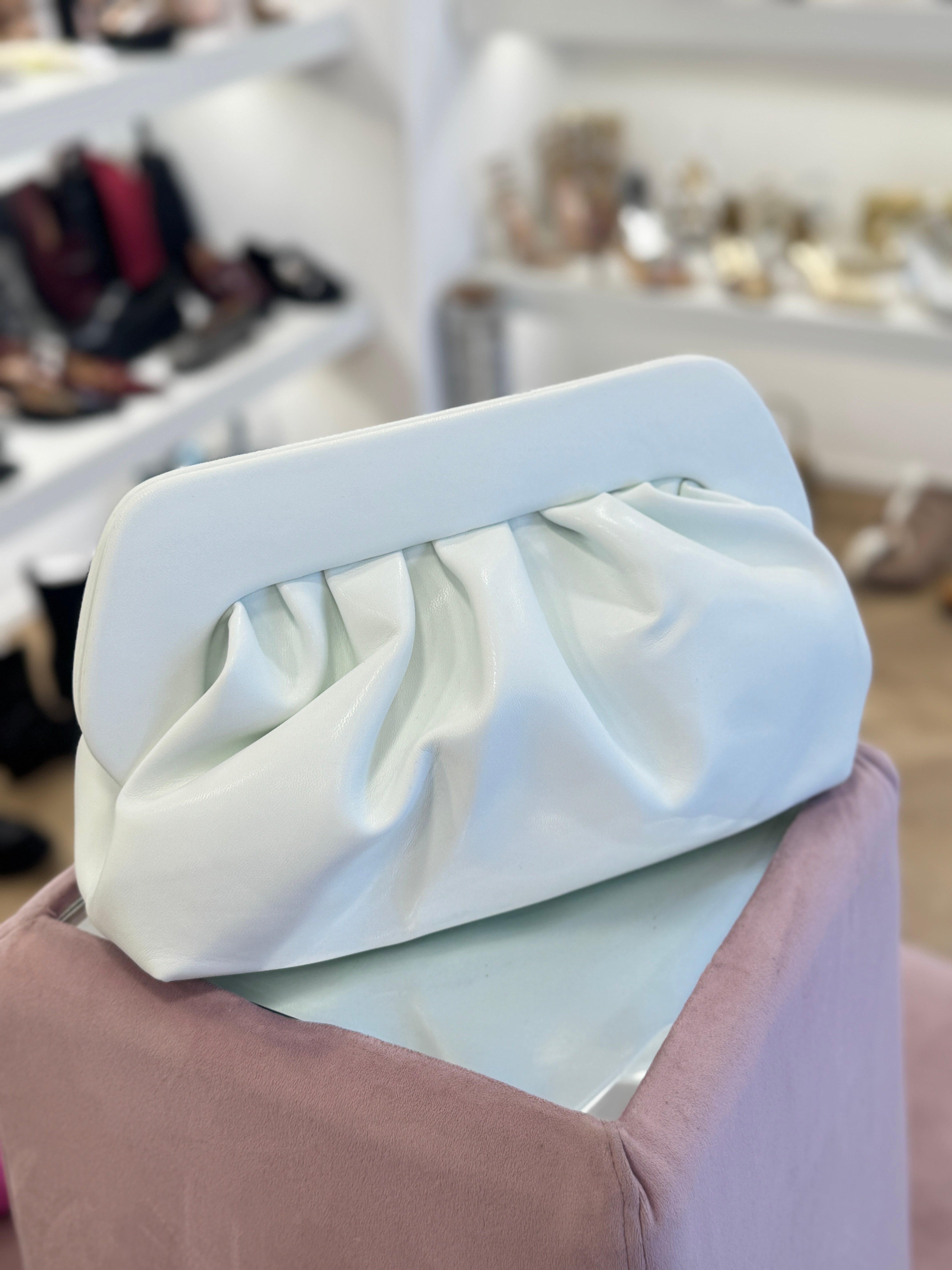 Pochette pouch Merly bianca