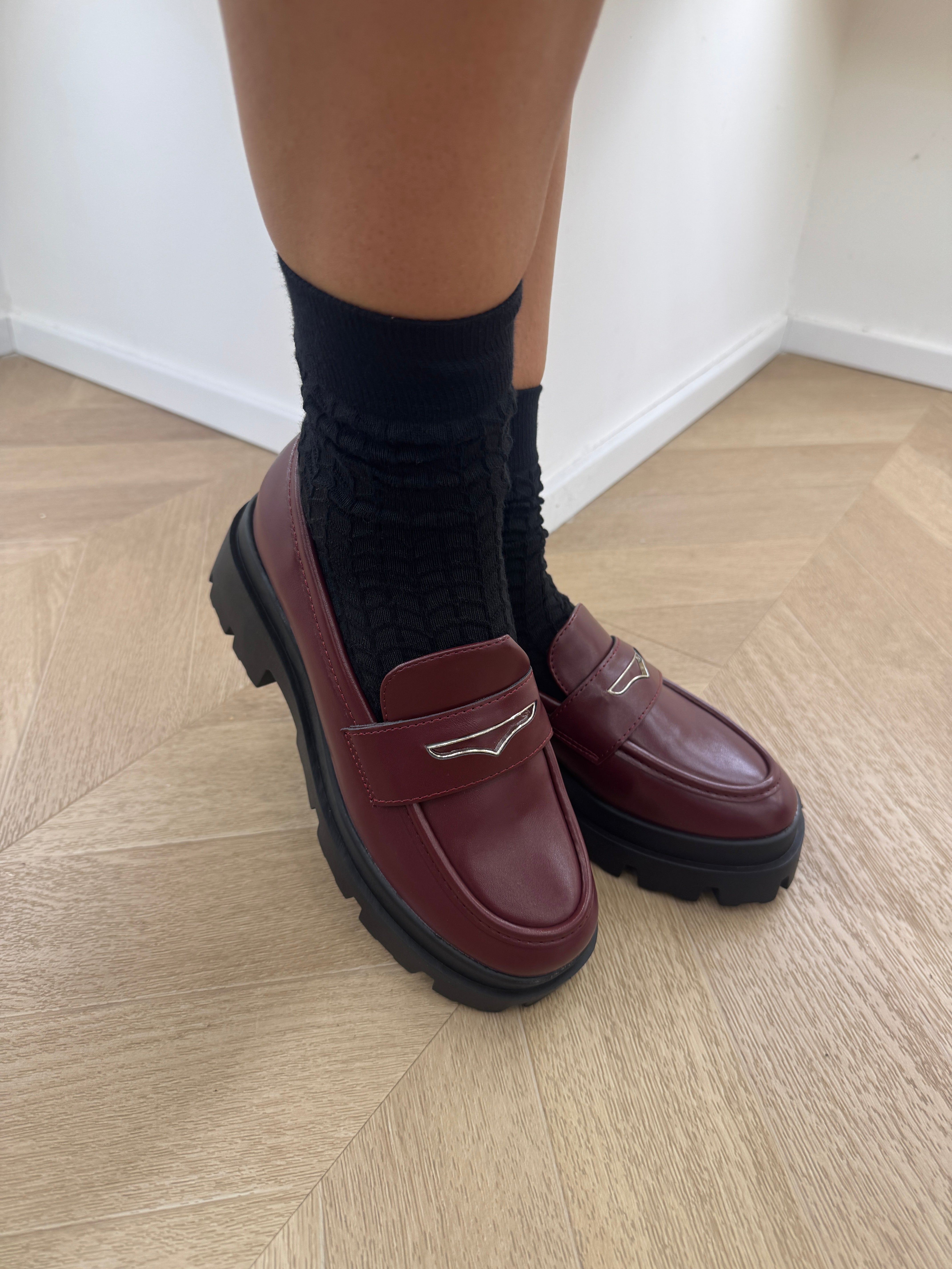 Mocassini prime bordeaux