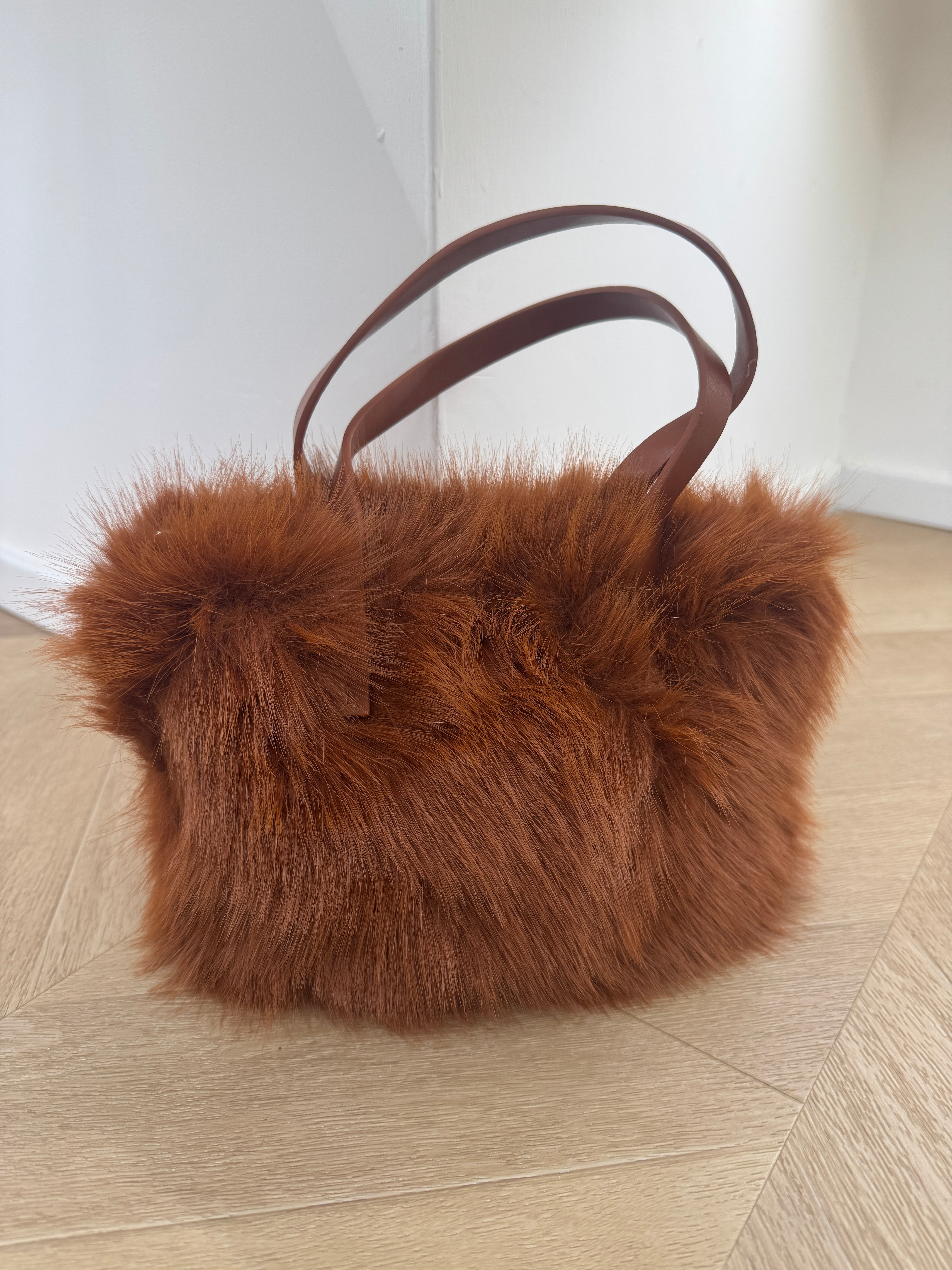 Mini Bag teddy tabacco