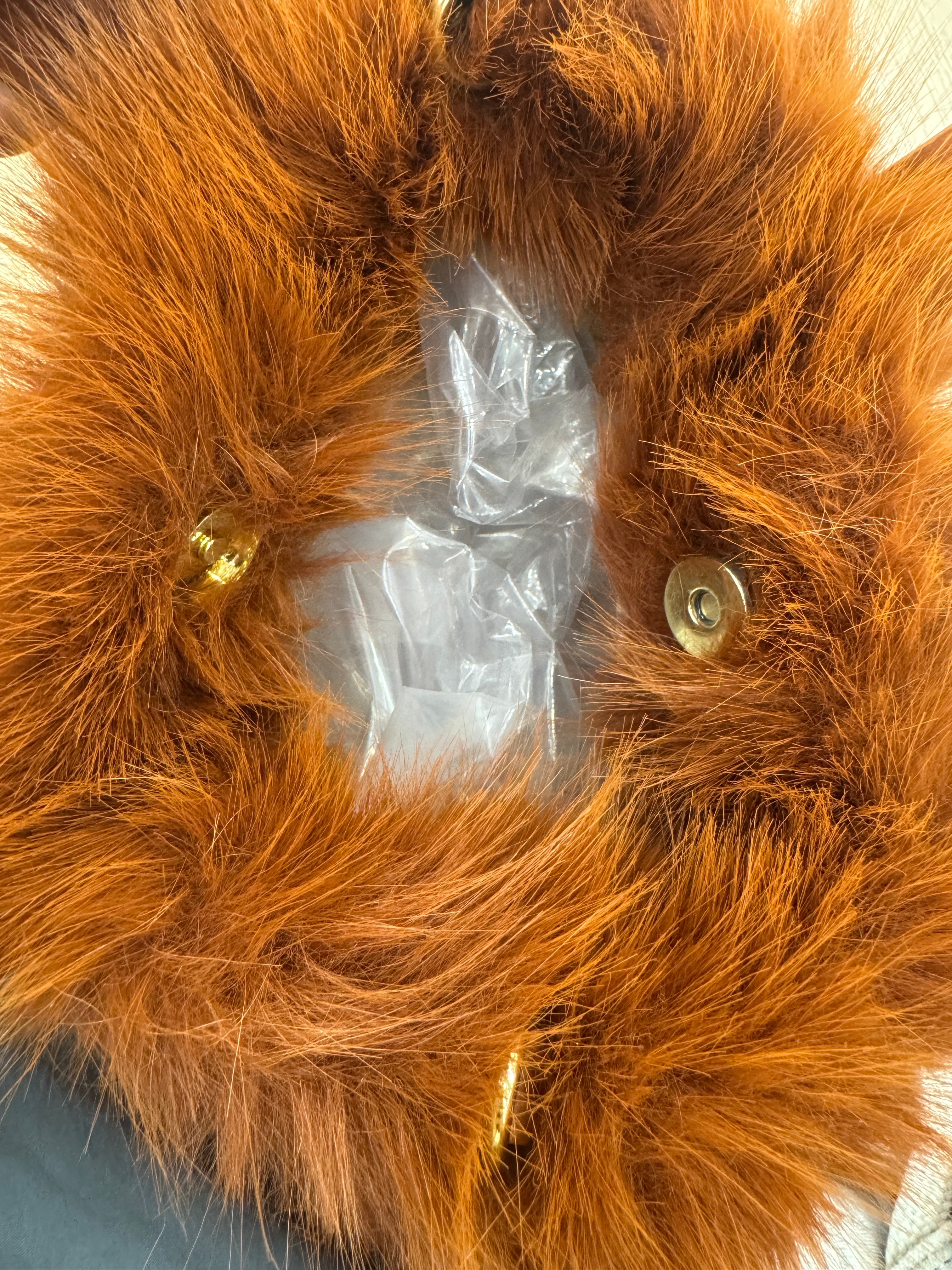 Mini Bag teddy tabacco