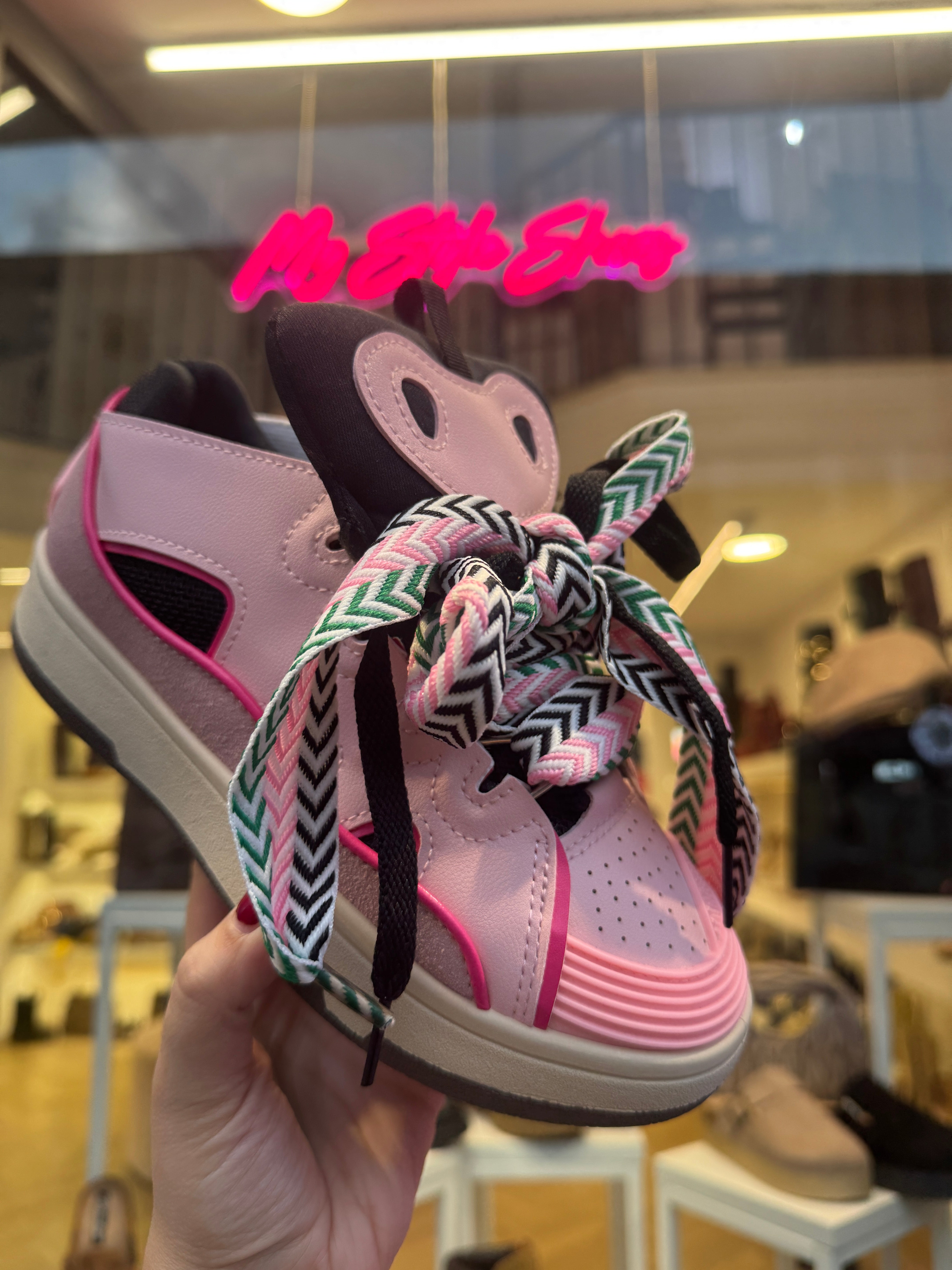 Sneakers candy rosa