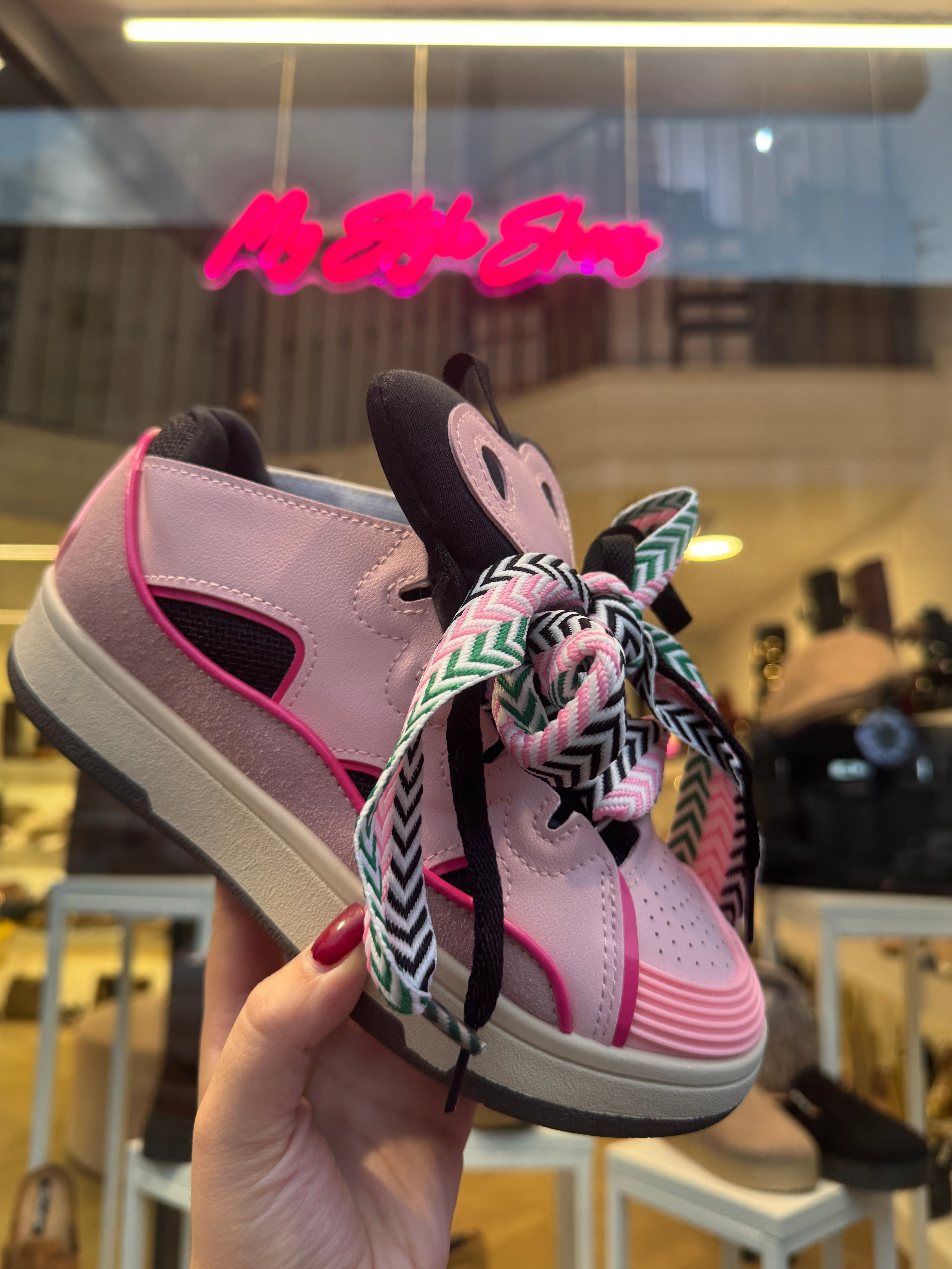 Sneakers candy rosa