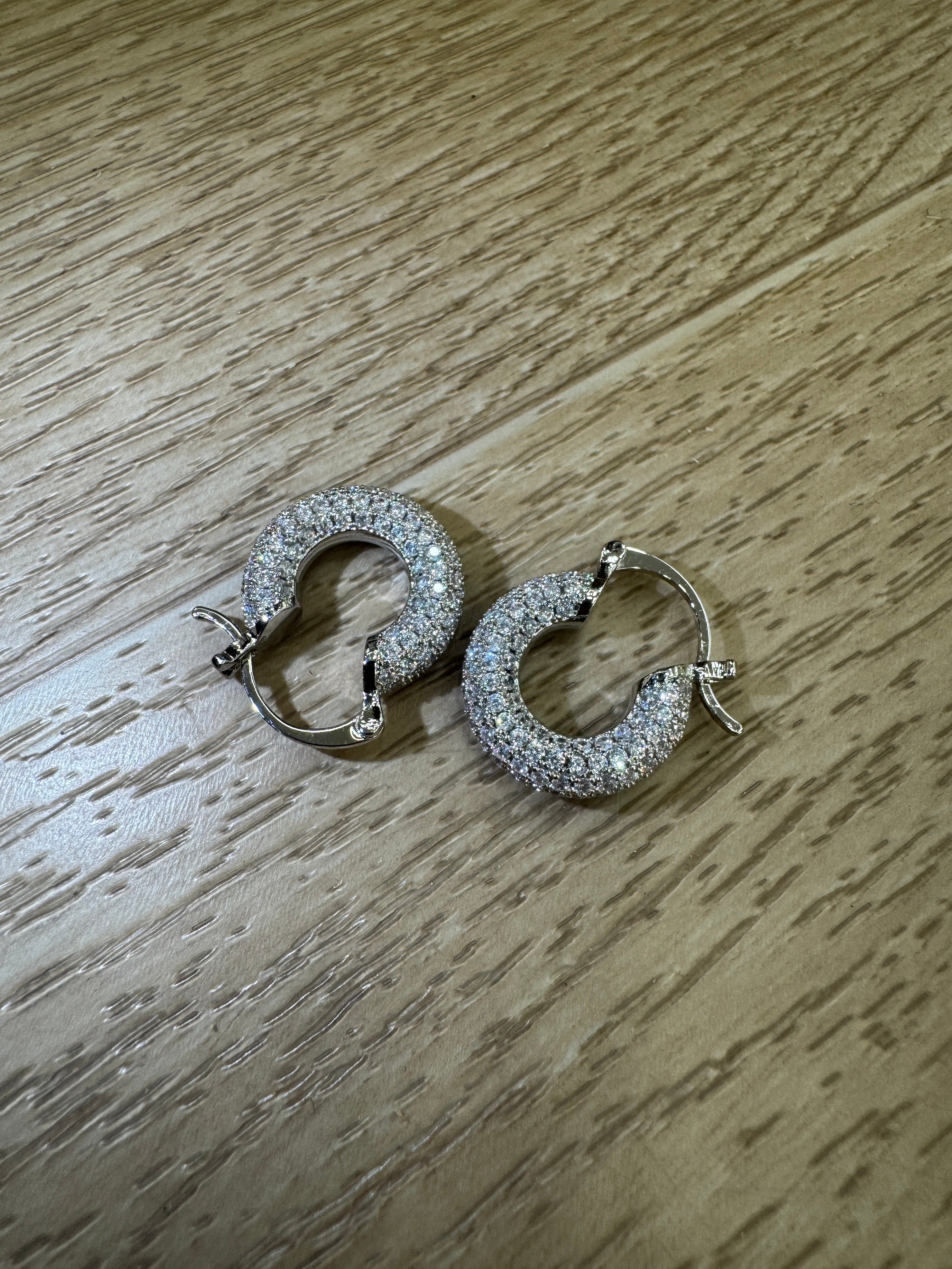 Mini cerchietti Shine silver