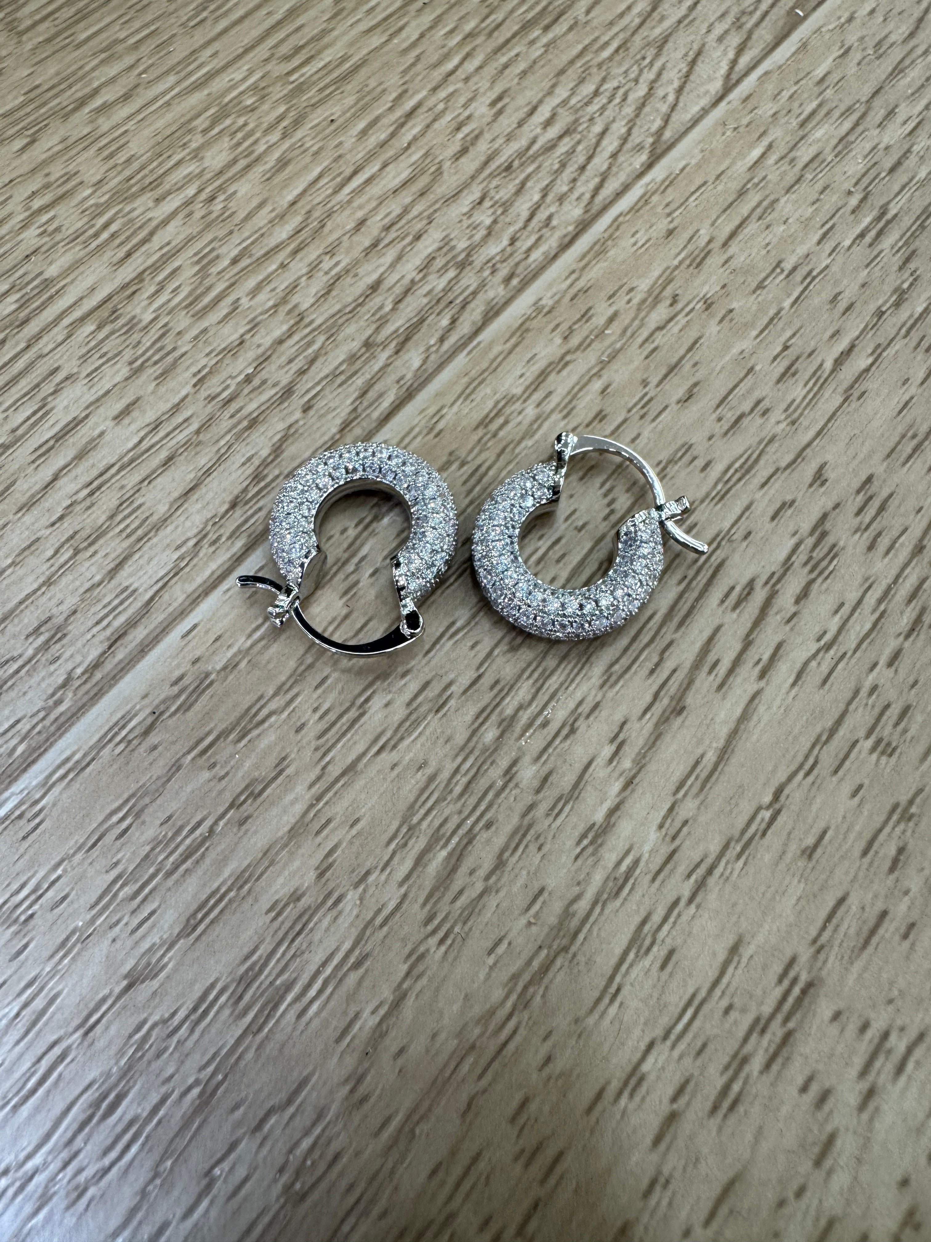 Mini cerchietti Shine silver
