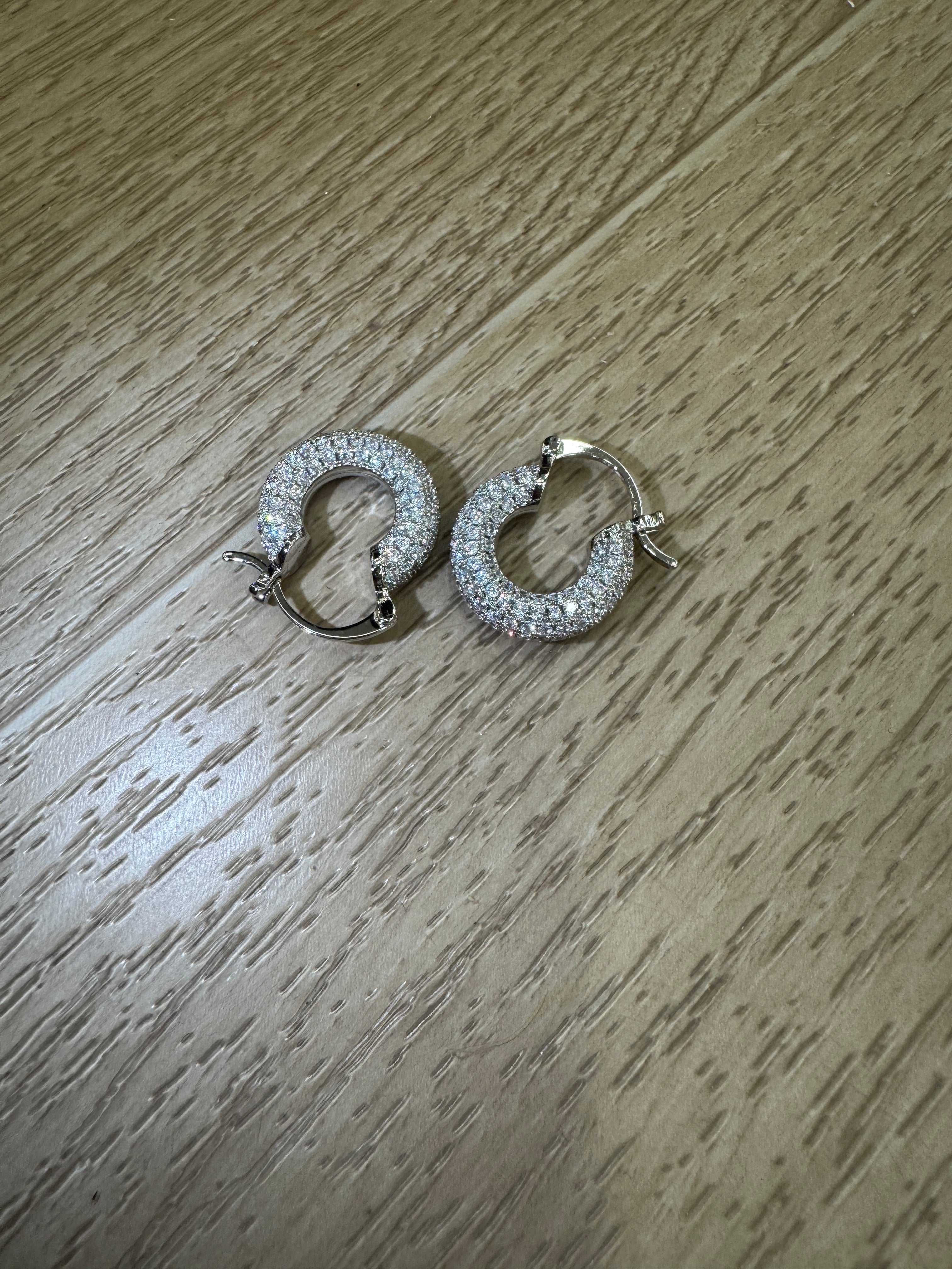 Mini cerchietti Shine silver
