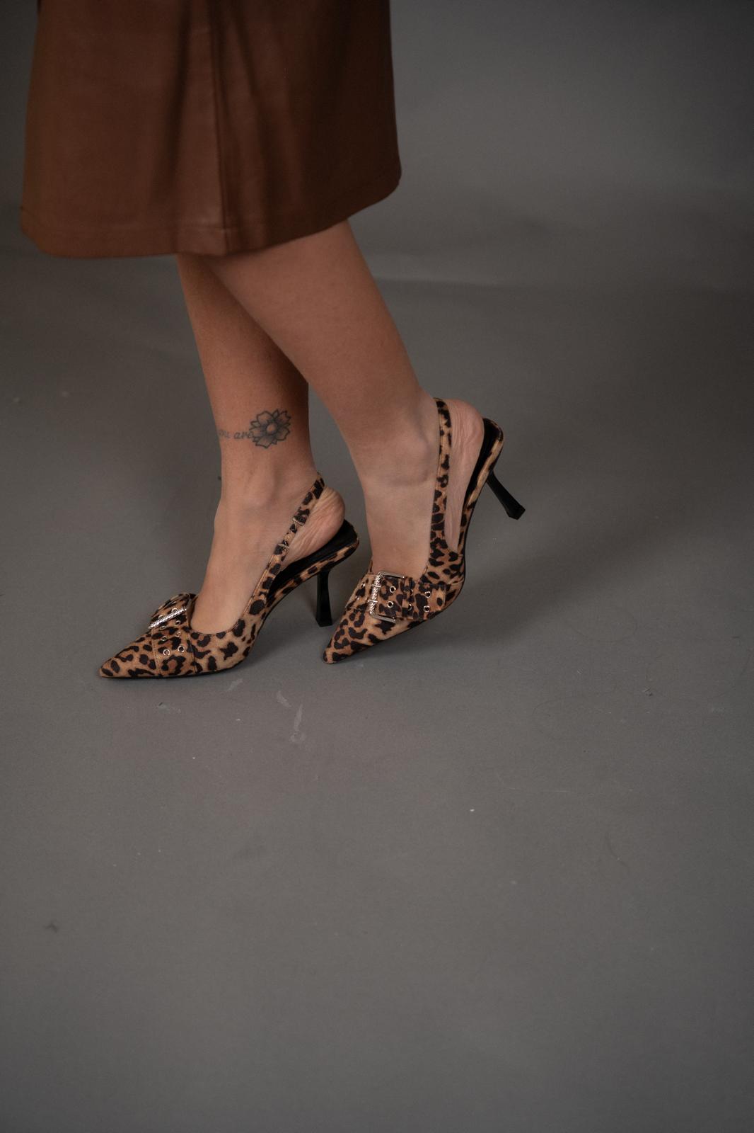 Décolleté Debora animalier
