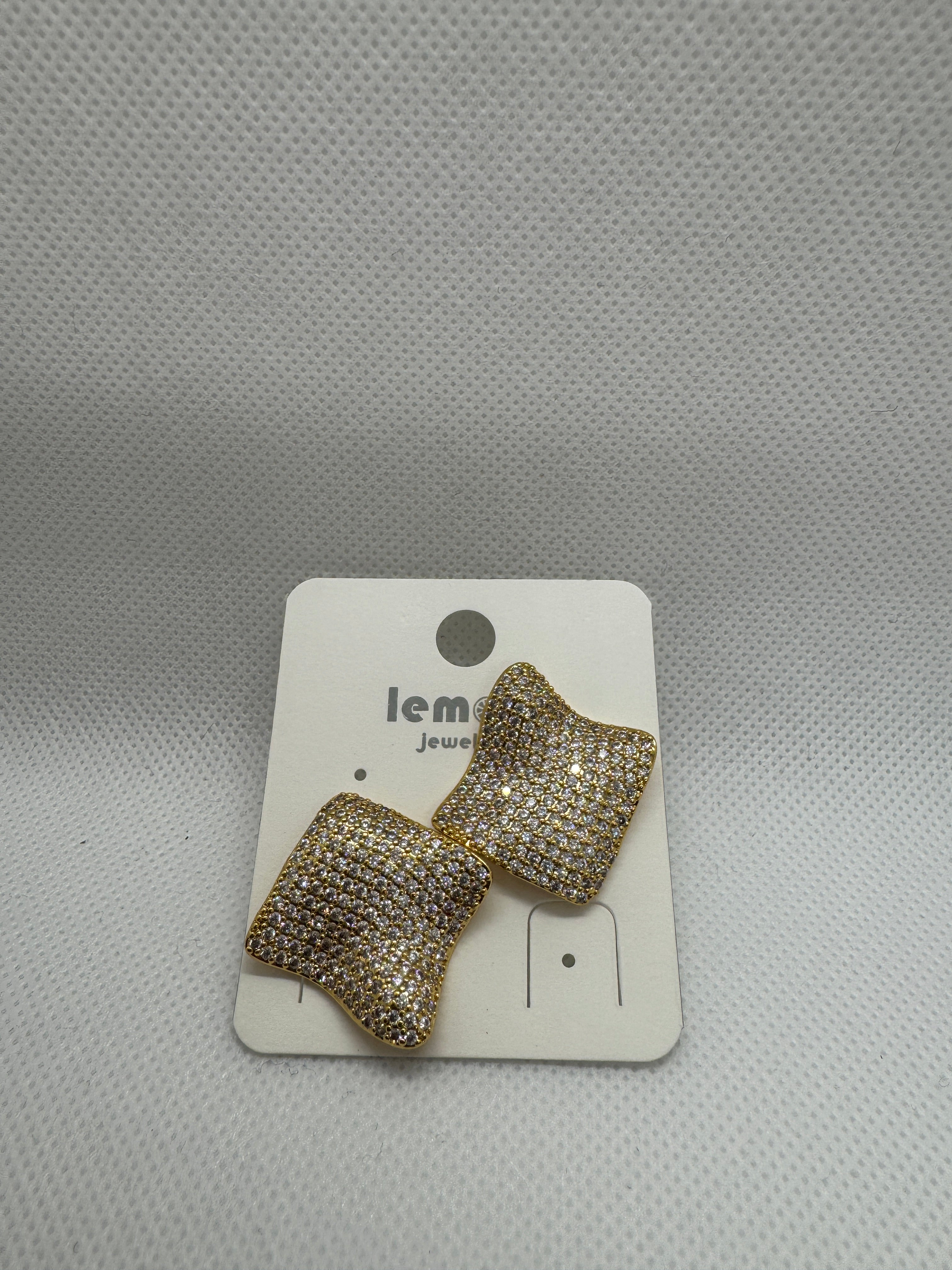 Orecchini irregular gold