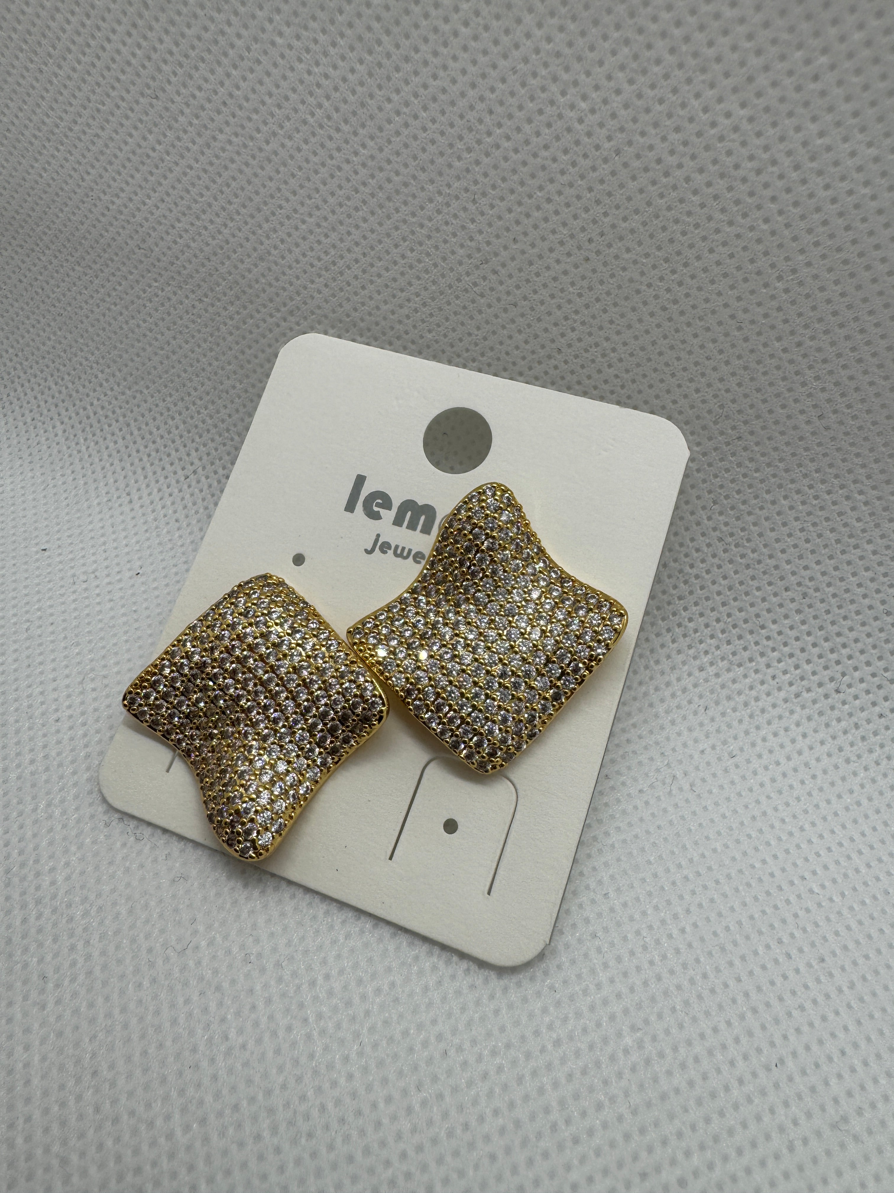 Orecchini irregular gold