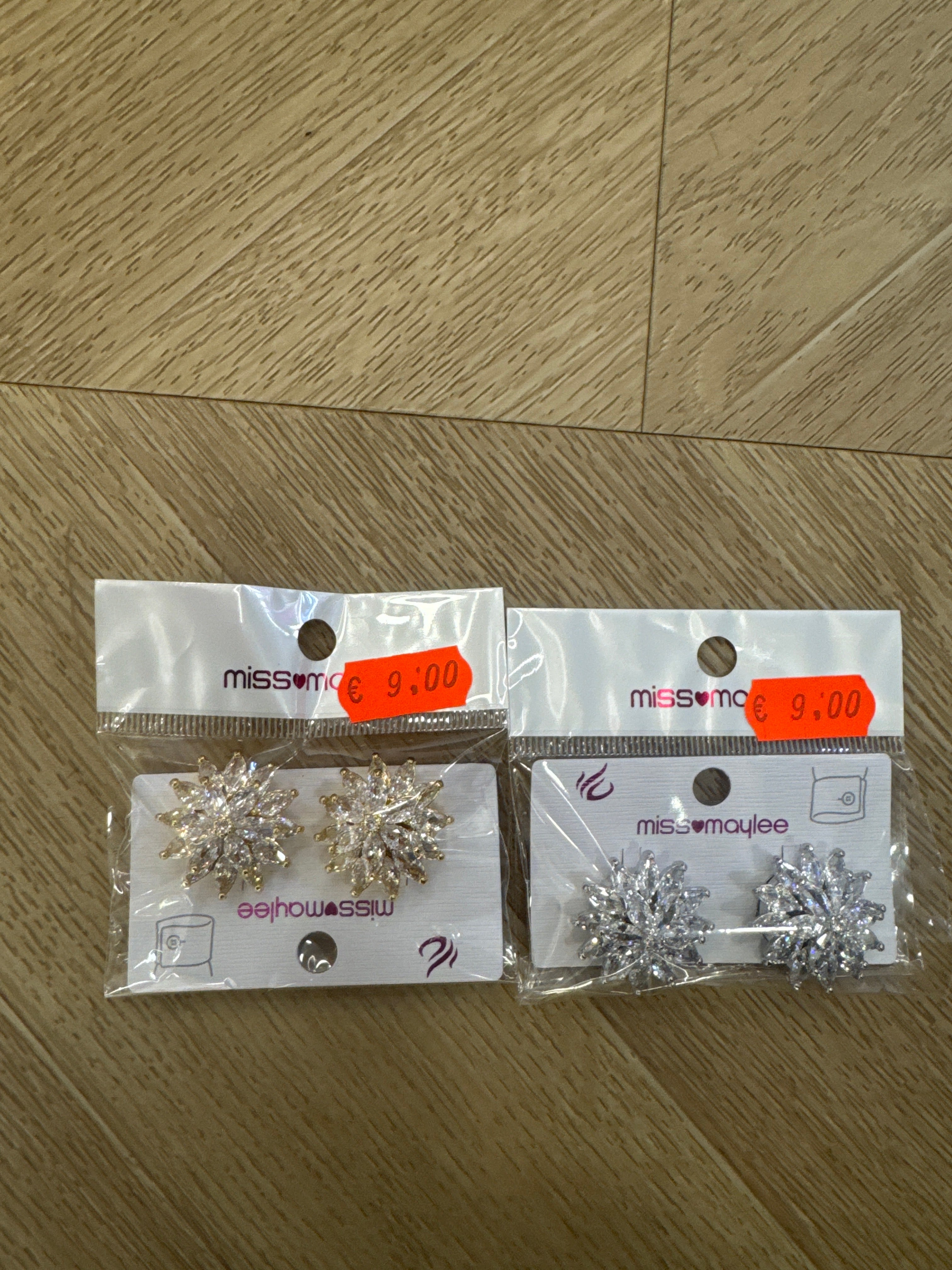 Gemelli copri bottone con strass