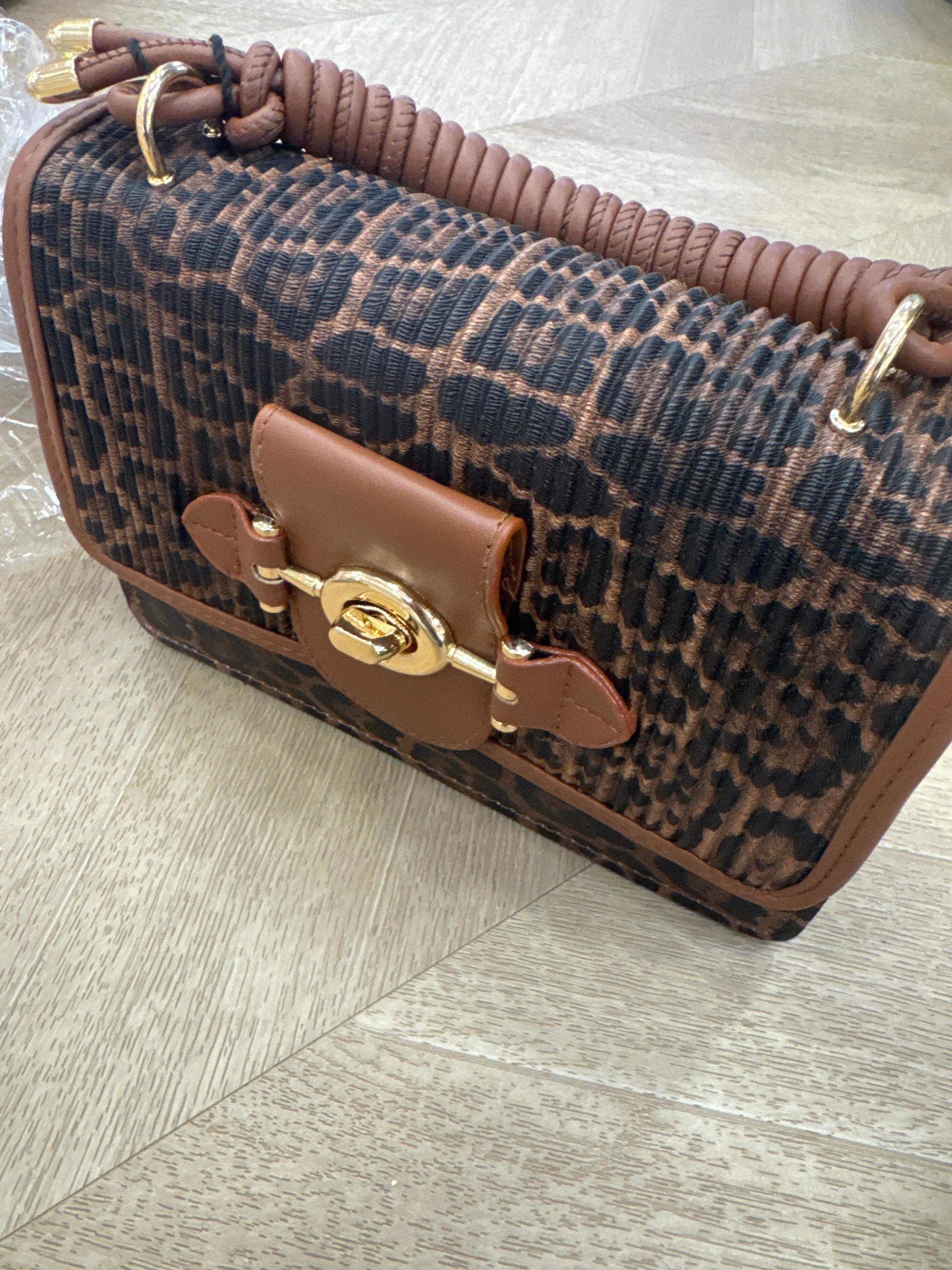 Borsa jungle brown