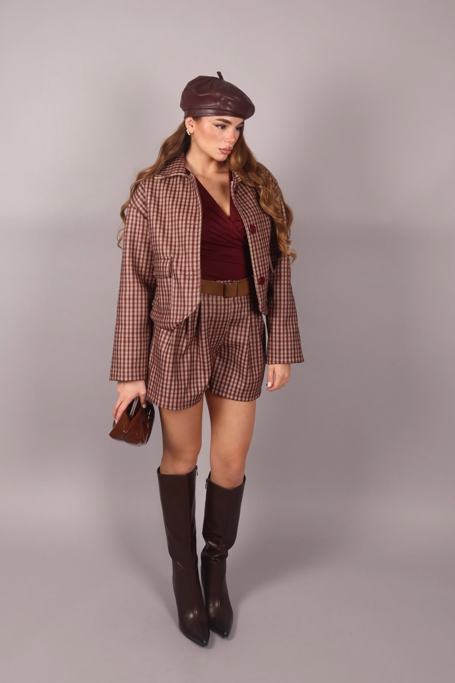 Stivale Wanda brown