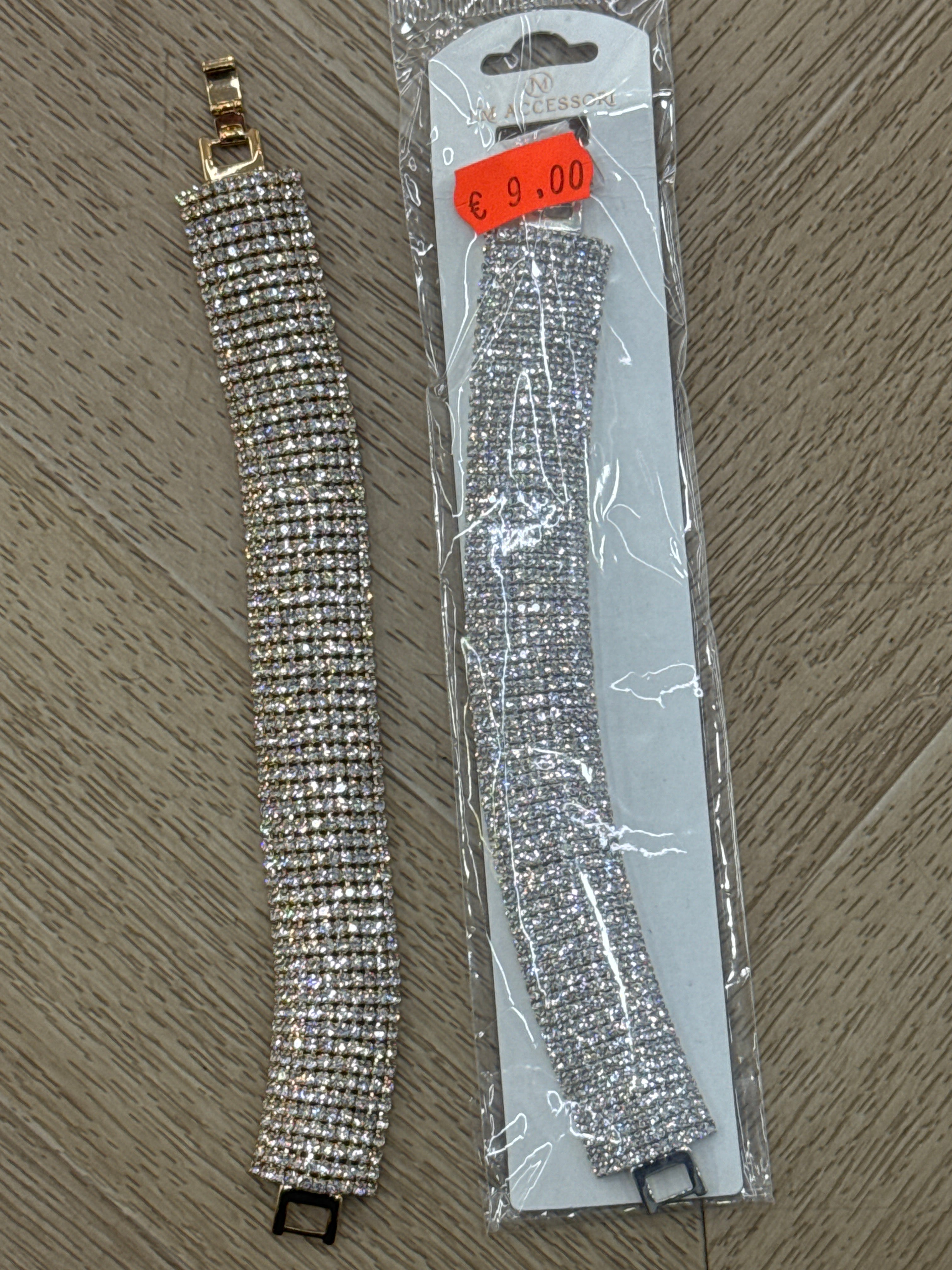 Bracciale tennis largo