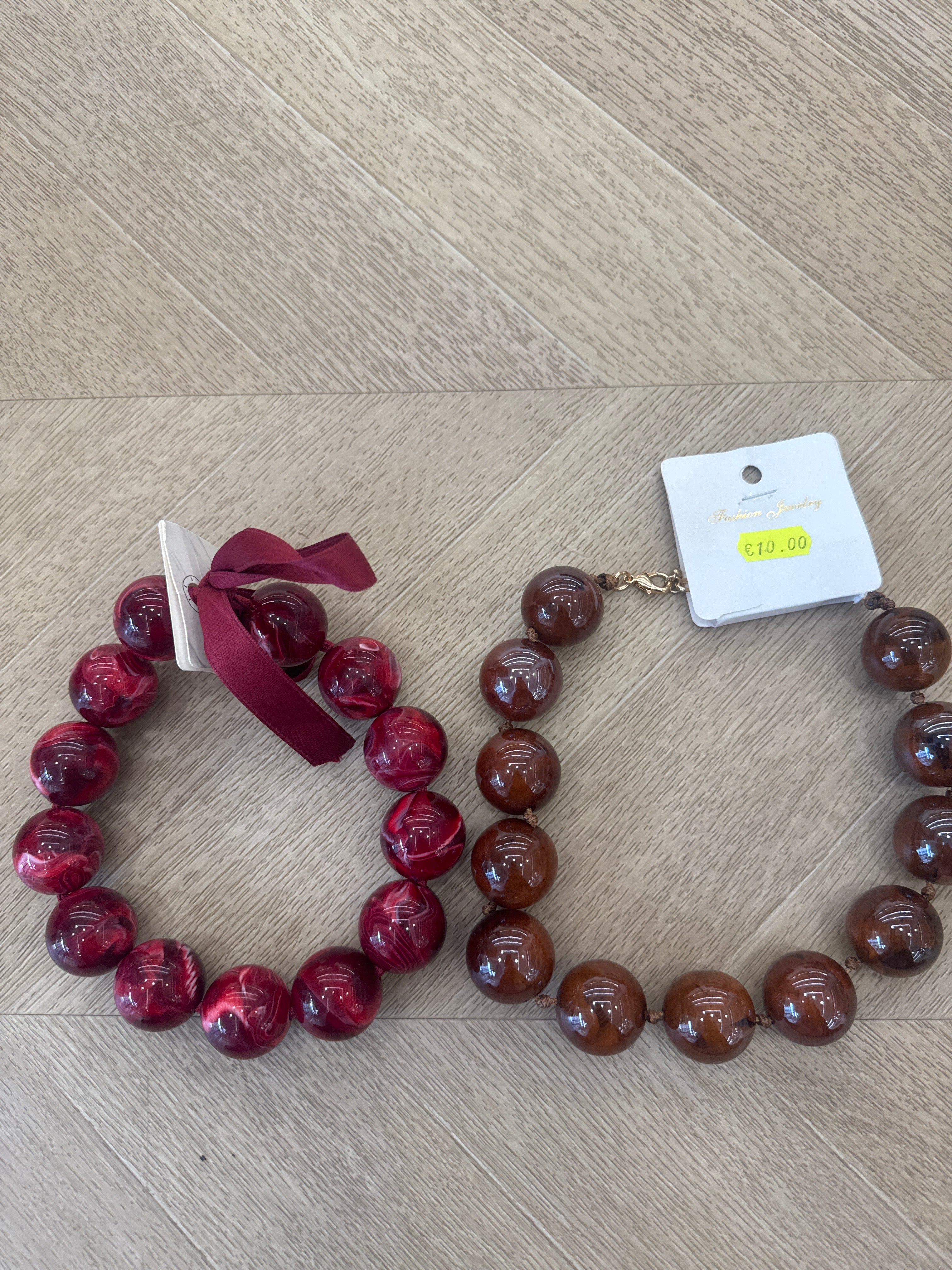 Collana perle grandi