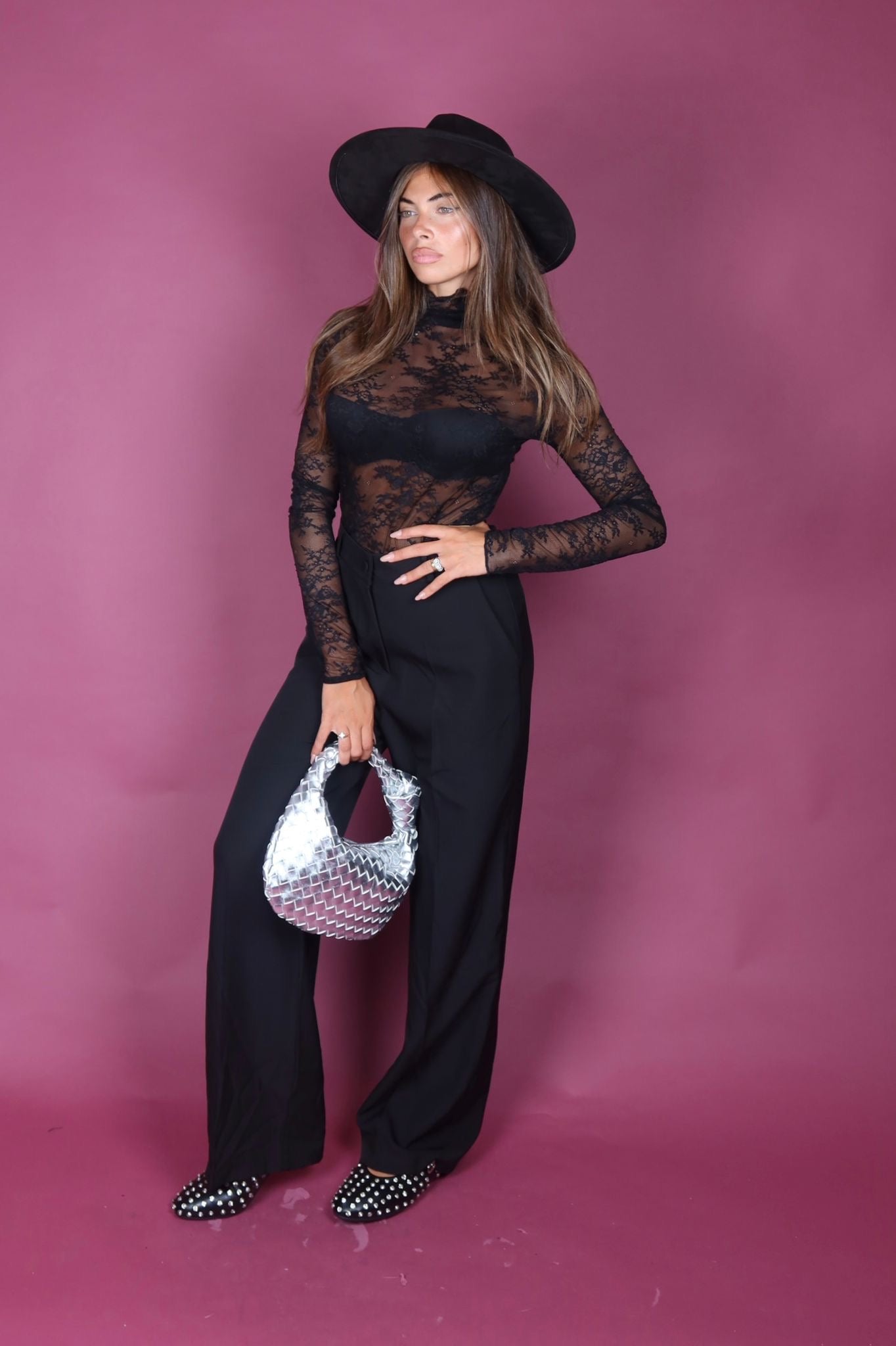 Borsa corynn silver