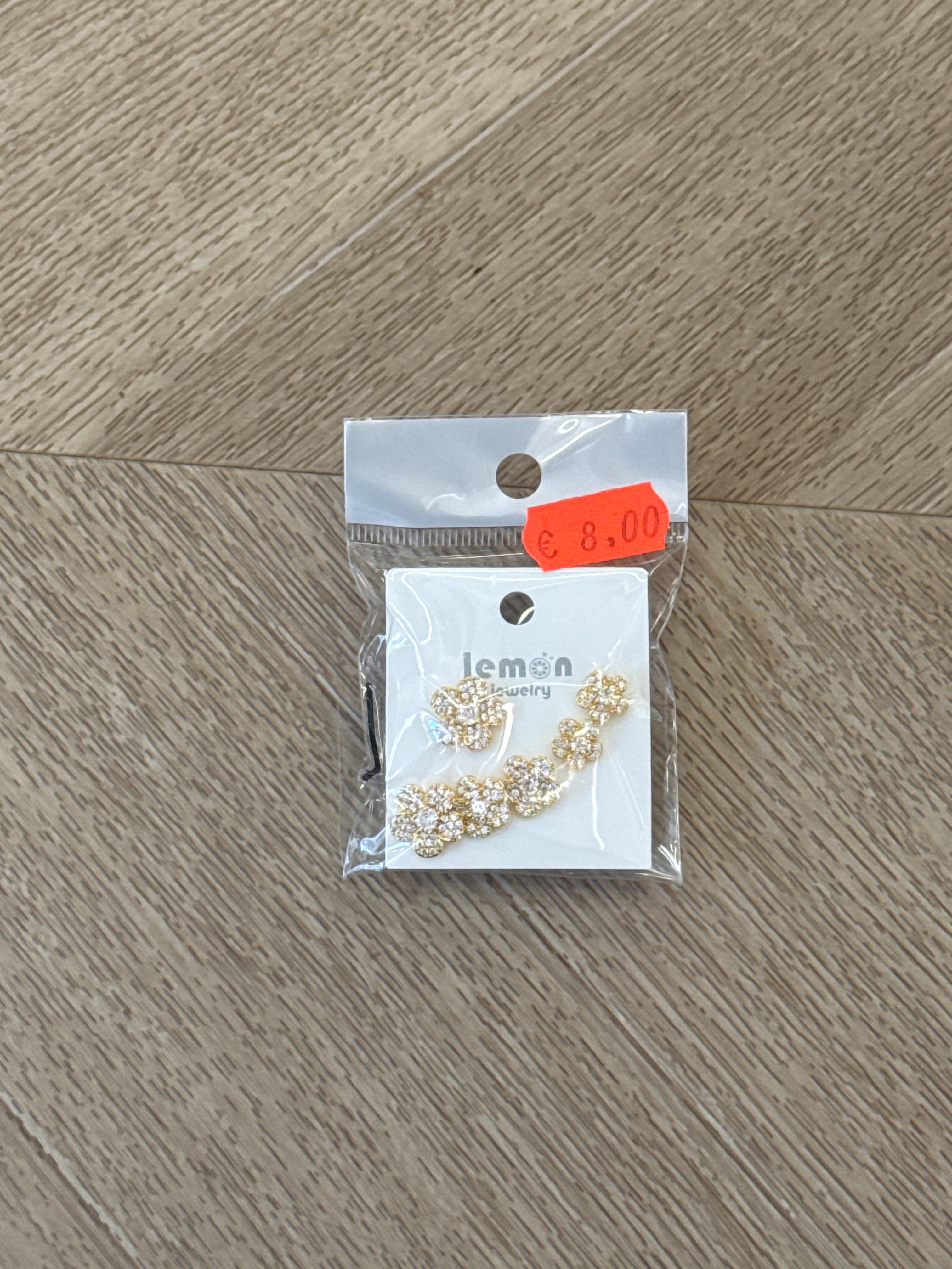 Set Orecchini fiore piccolo