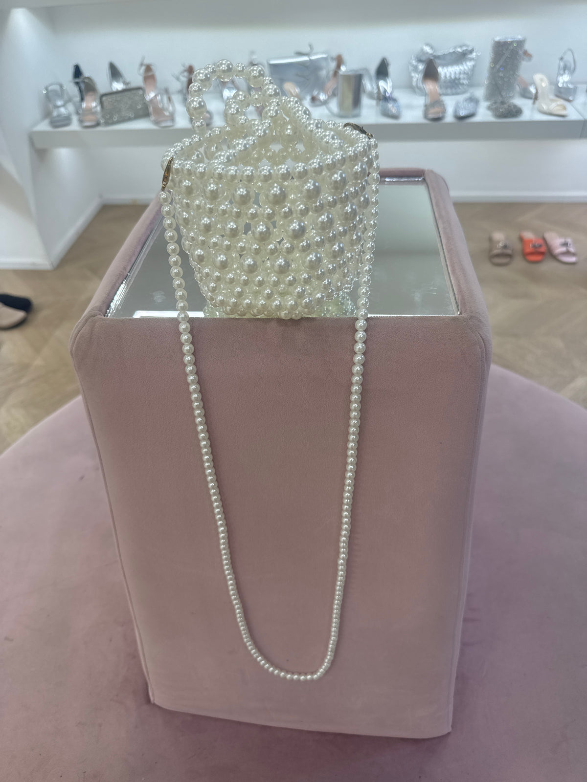 Mini Bag con perle