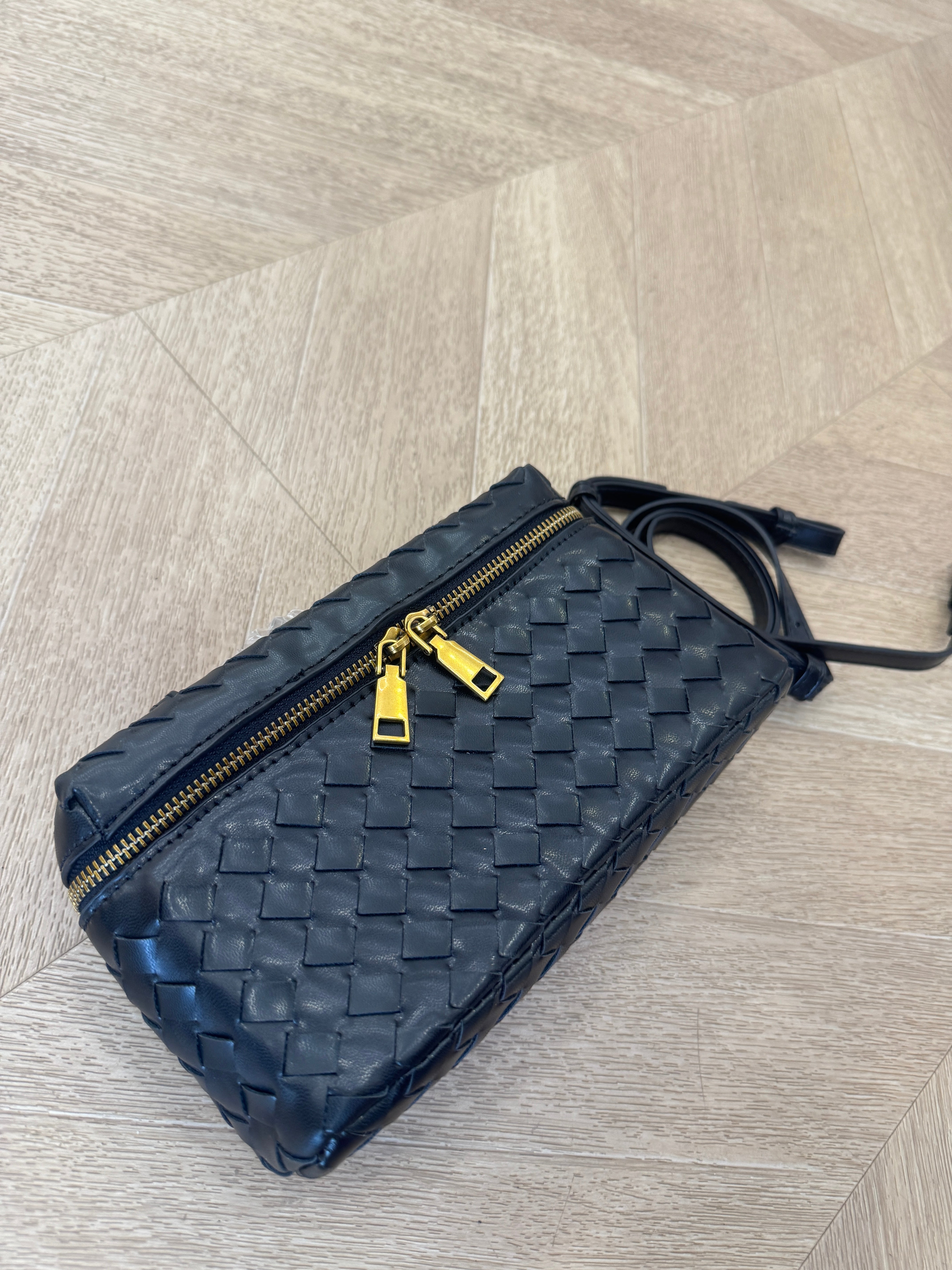 Borsa vanity nera