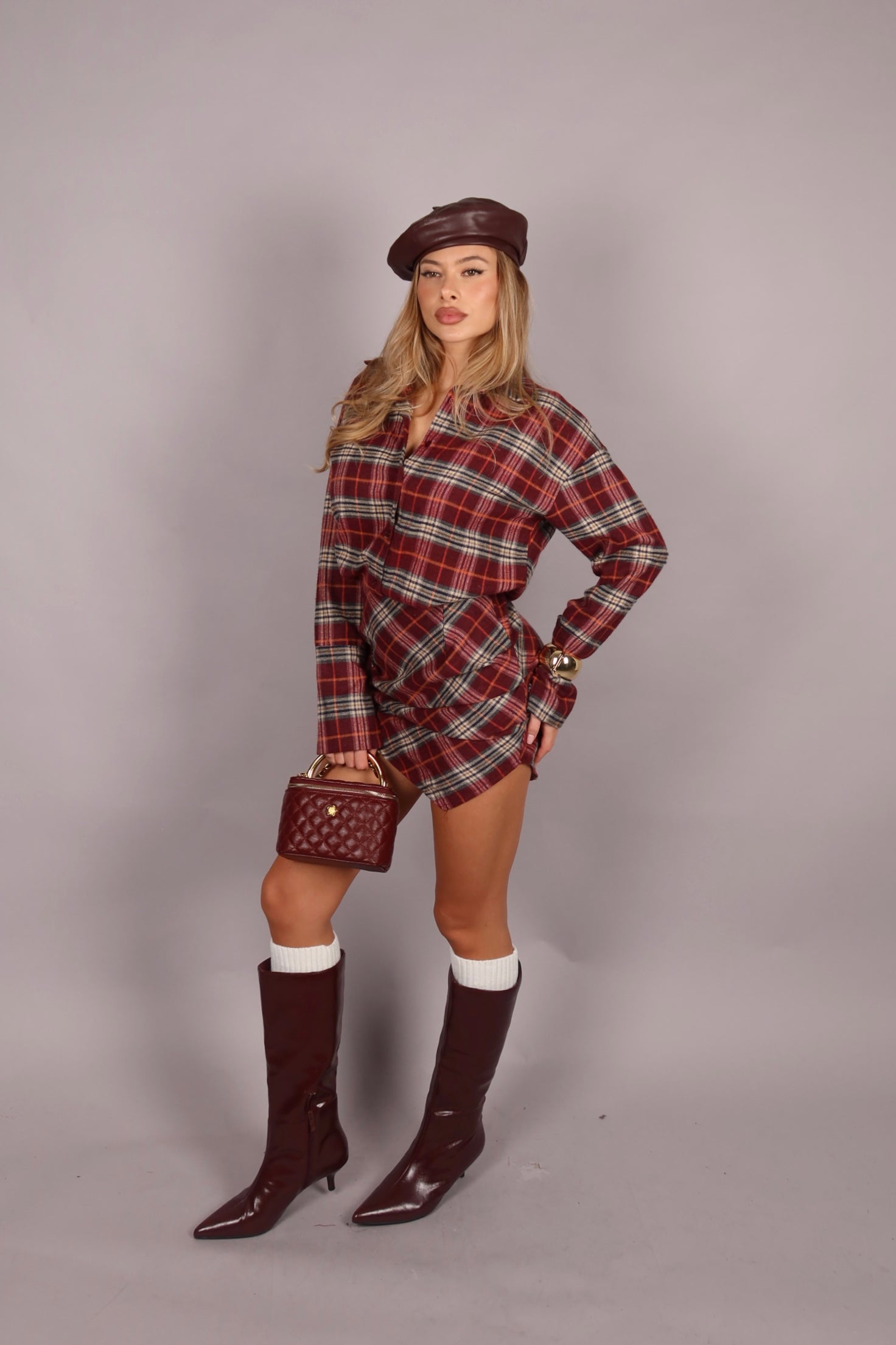 Scalda muscoli in lana tinta unita