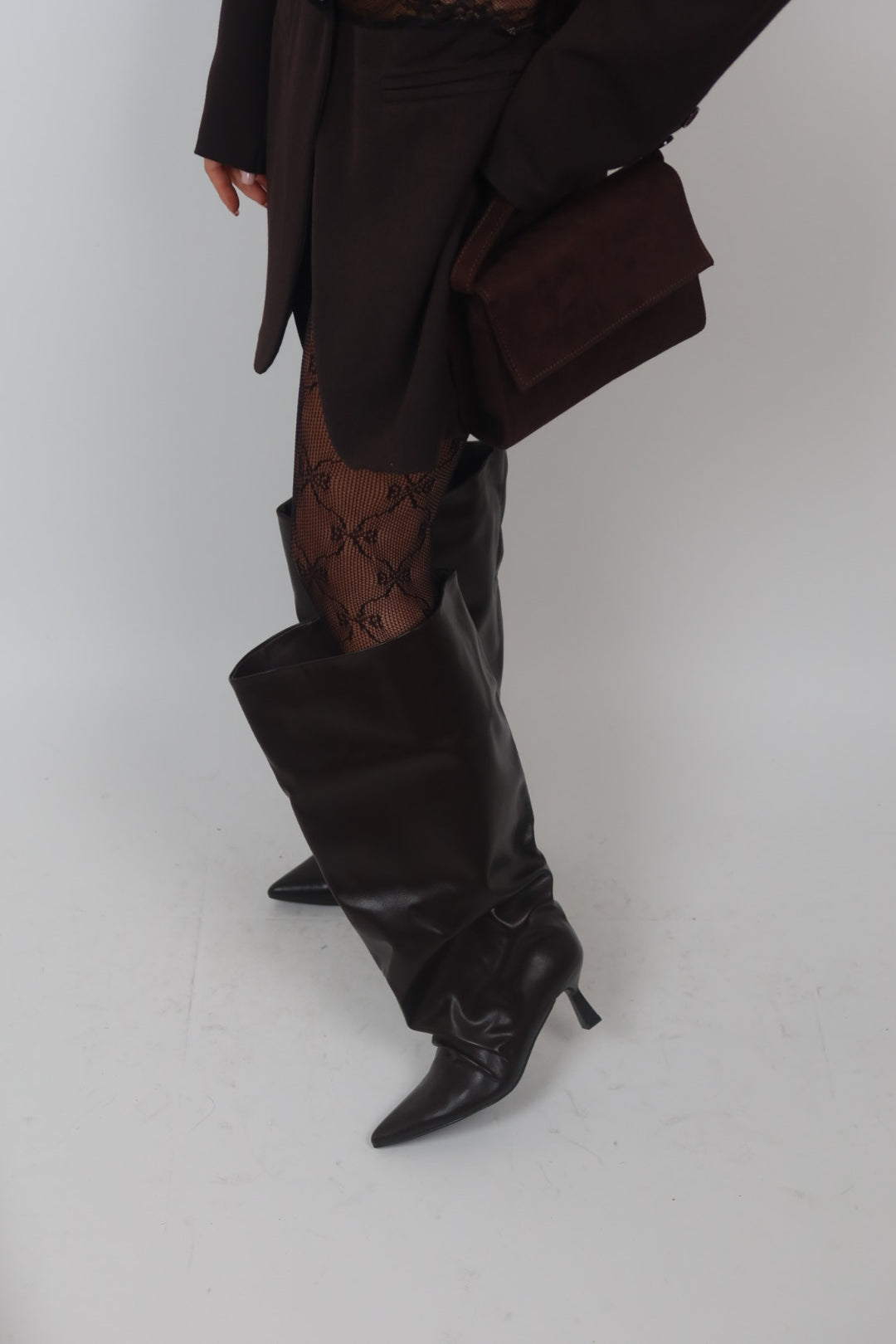 Stivale Iris marrone