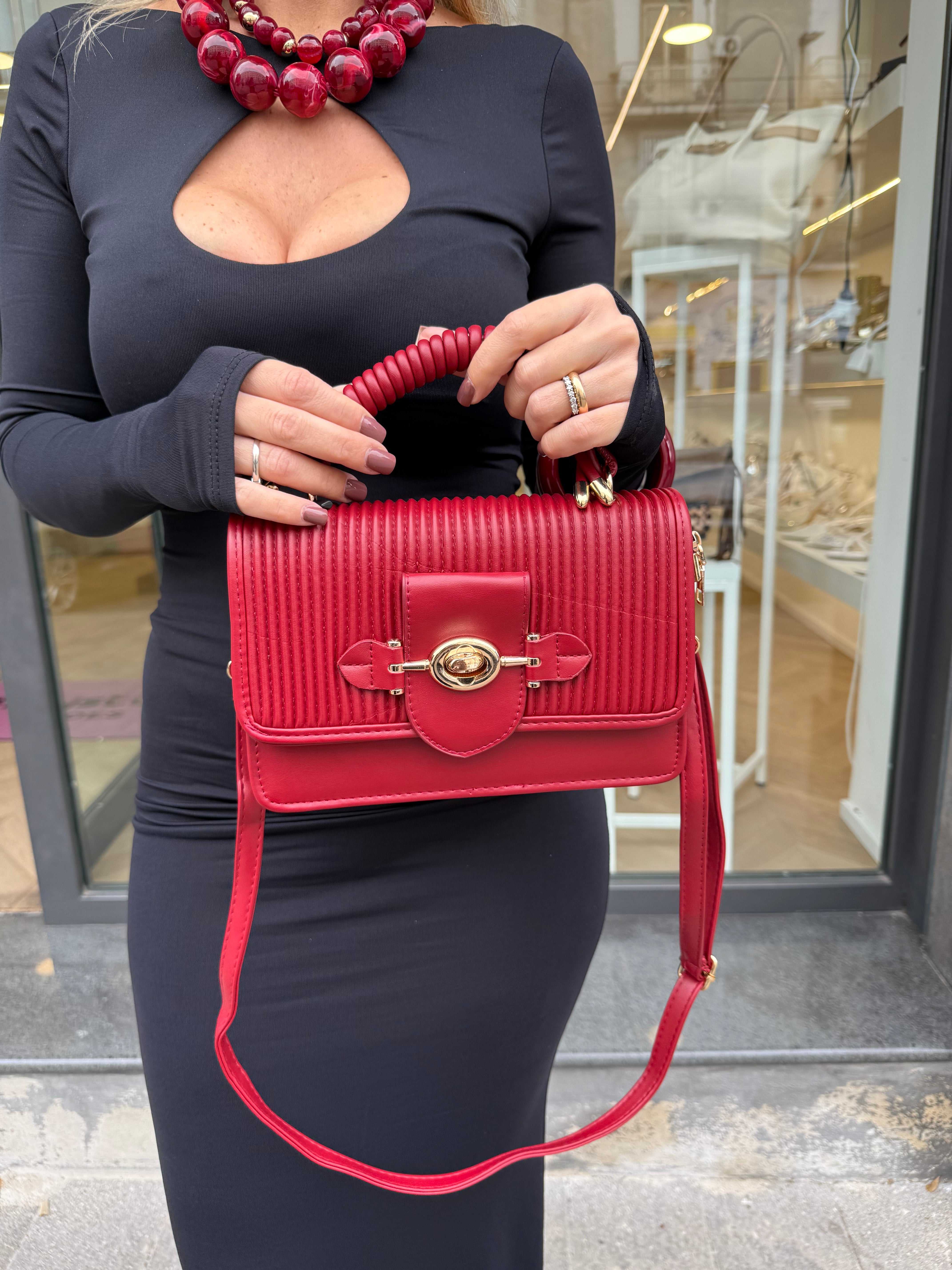 Borsa jungle bordeaux