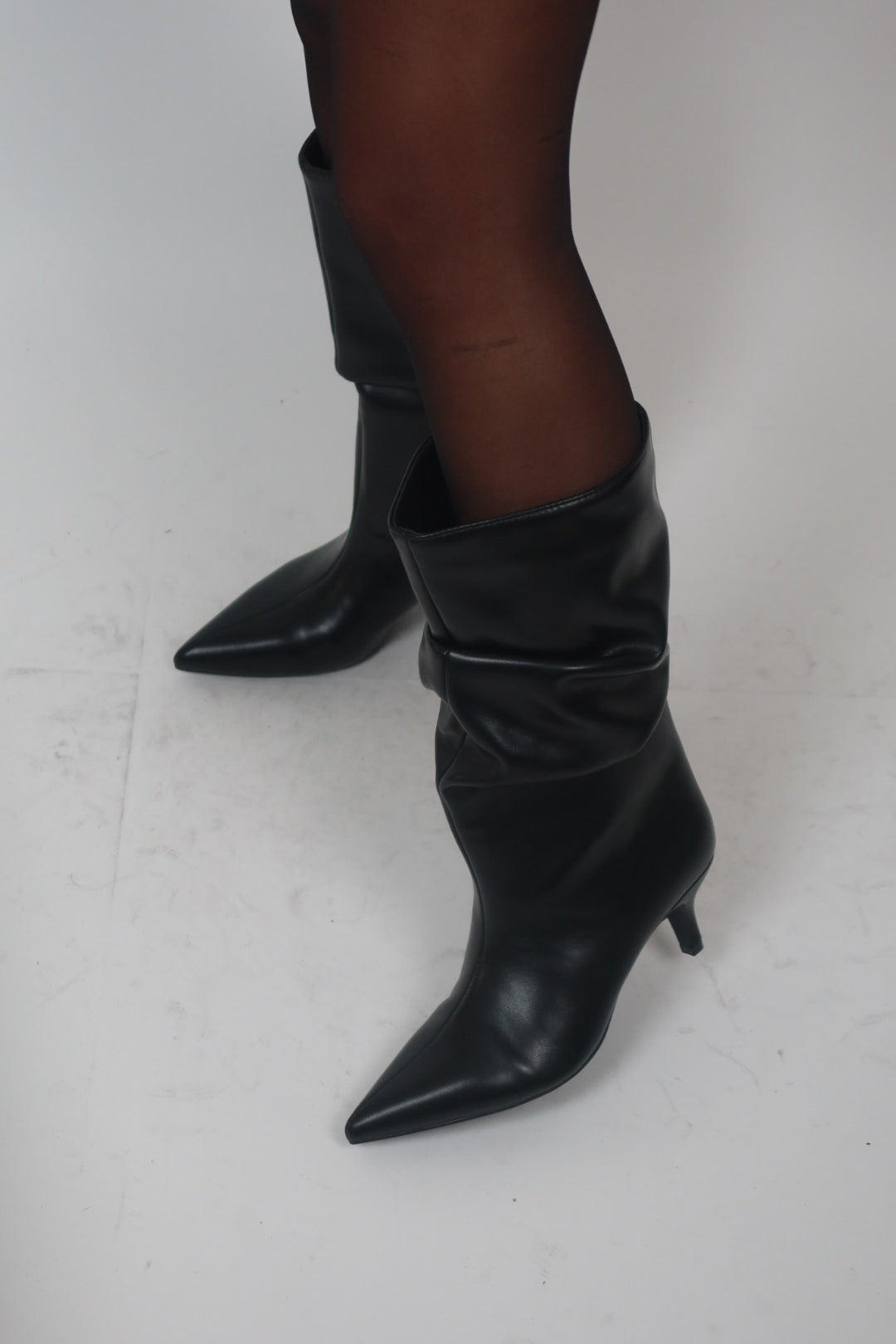 Stivale Irina arricciato