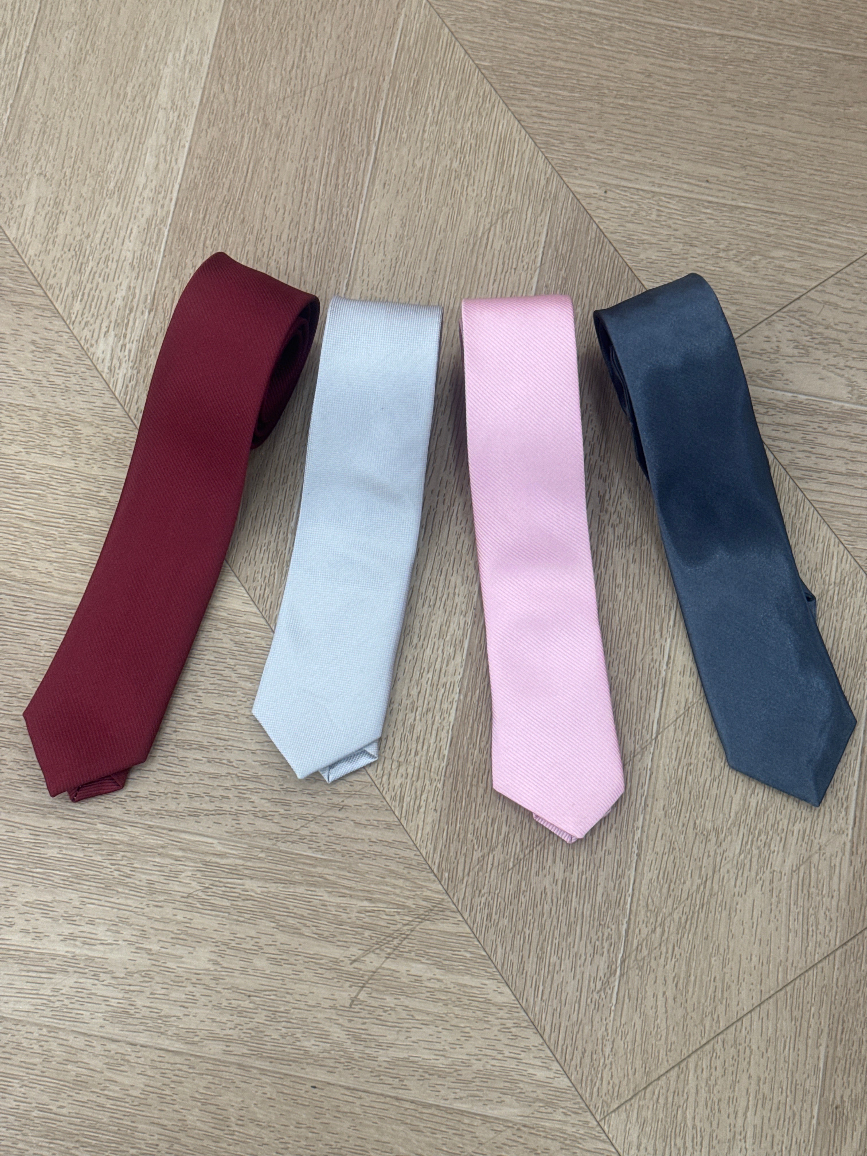 Cravatte tinta unita