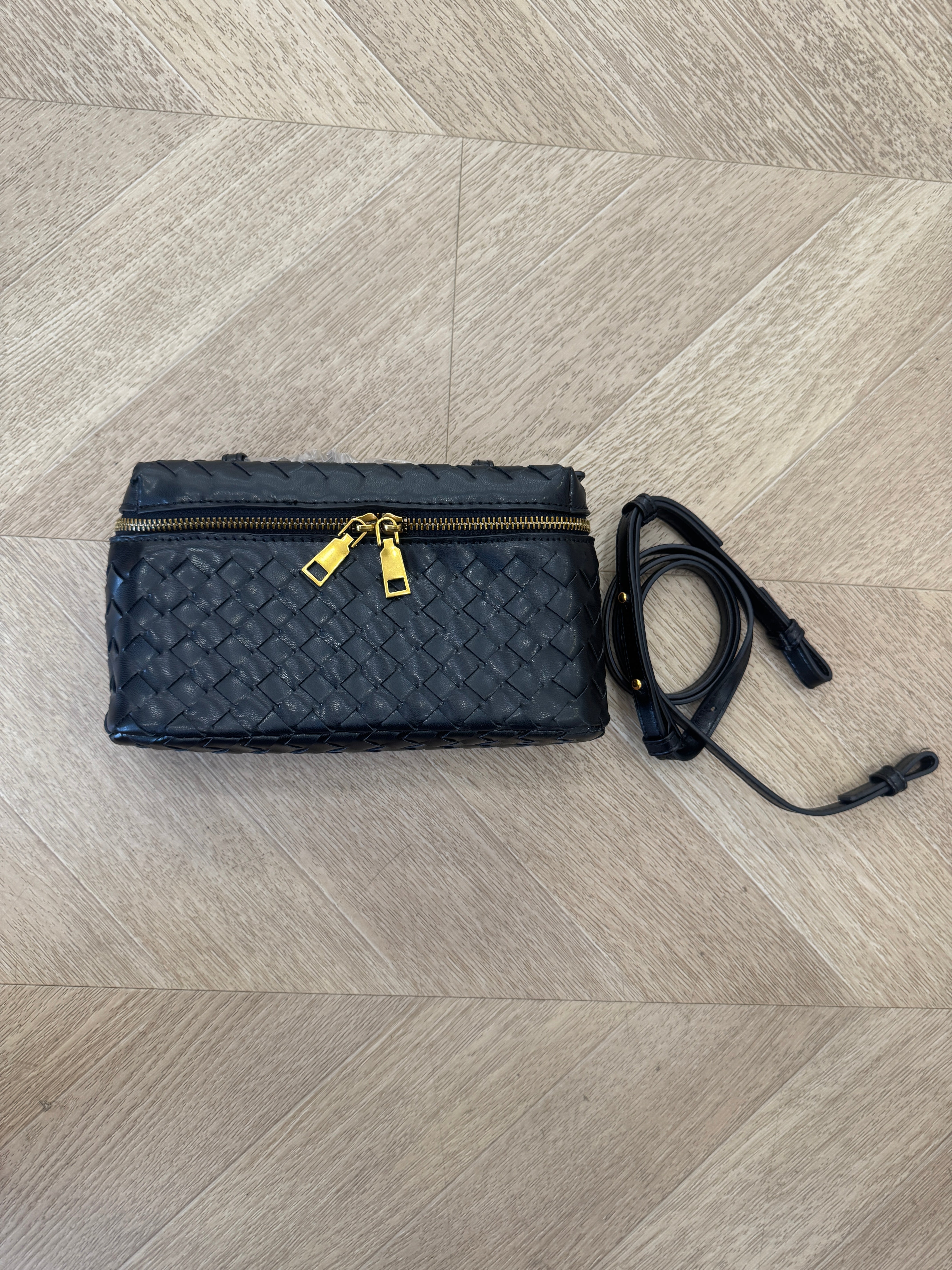 Borsa vanity nera