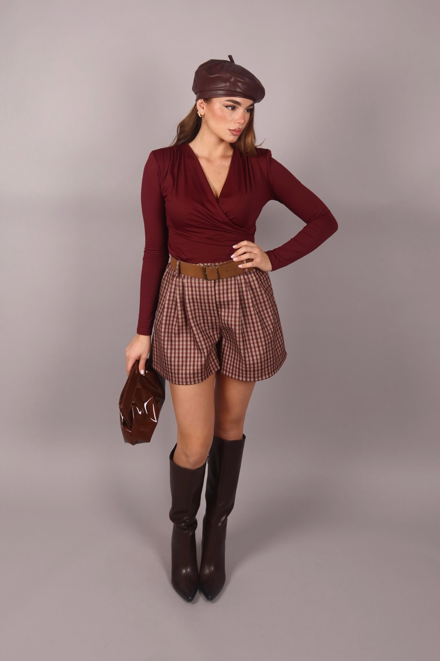 Stivale Wanda brown