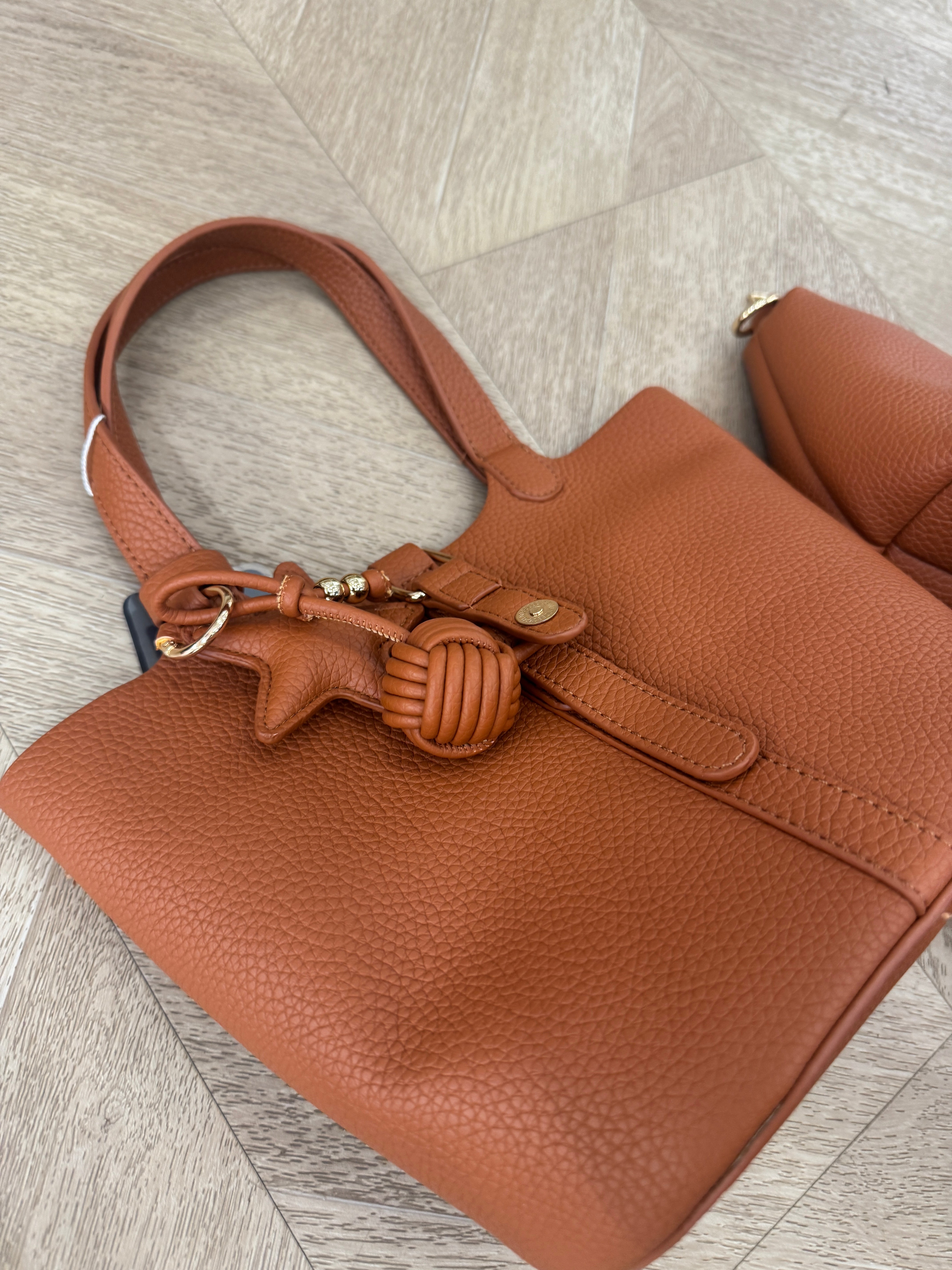 Borsa secchiello brown