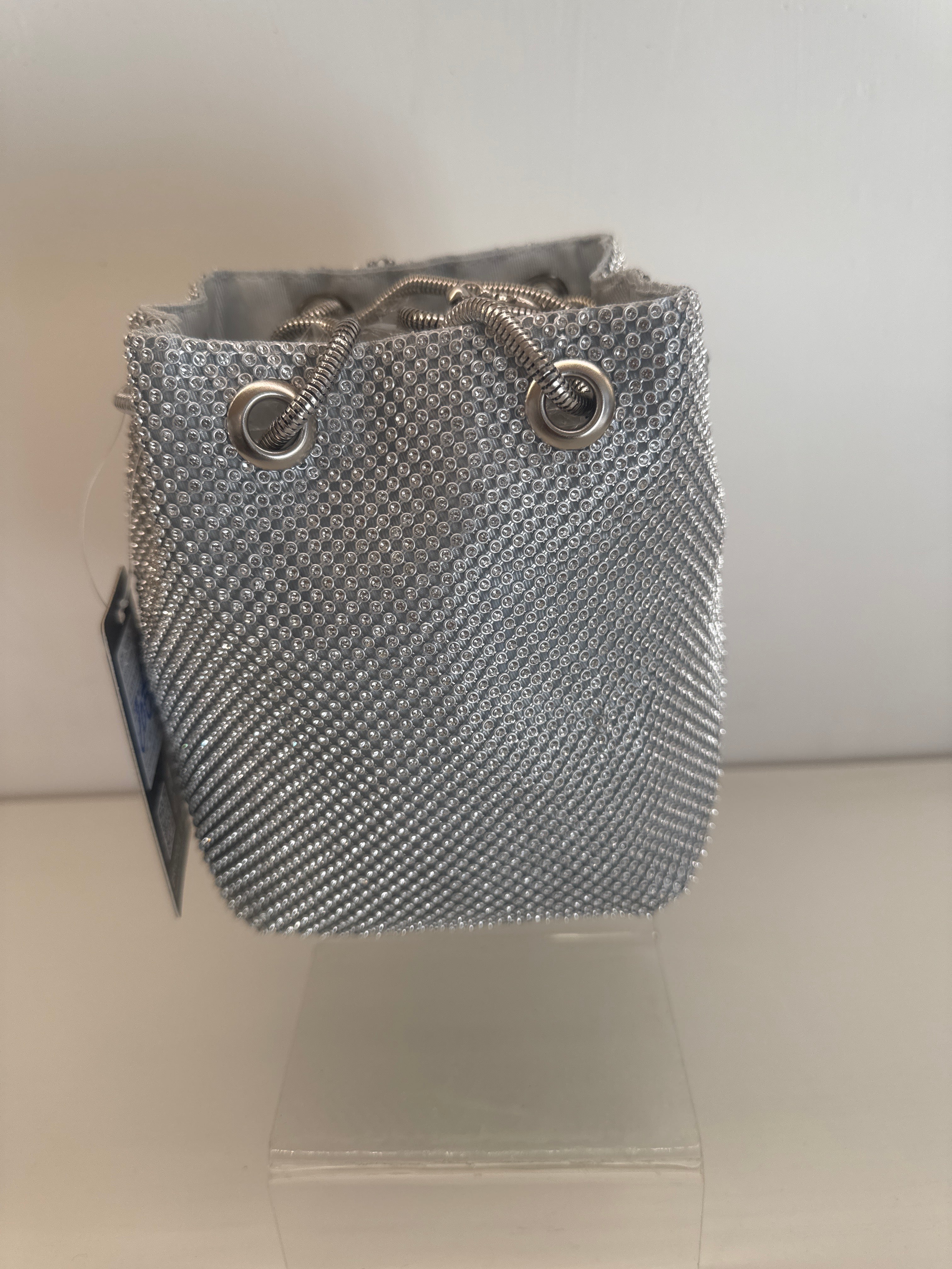 Mini Bag sacco argento