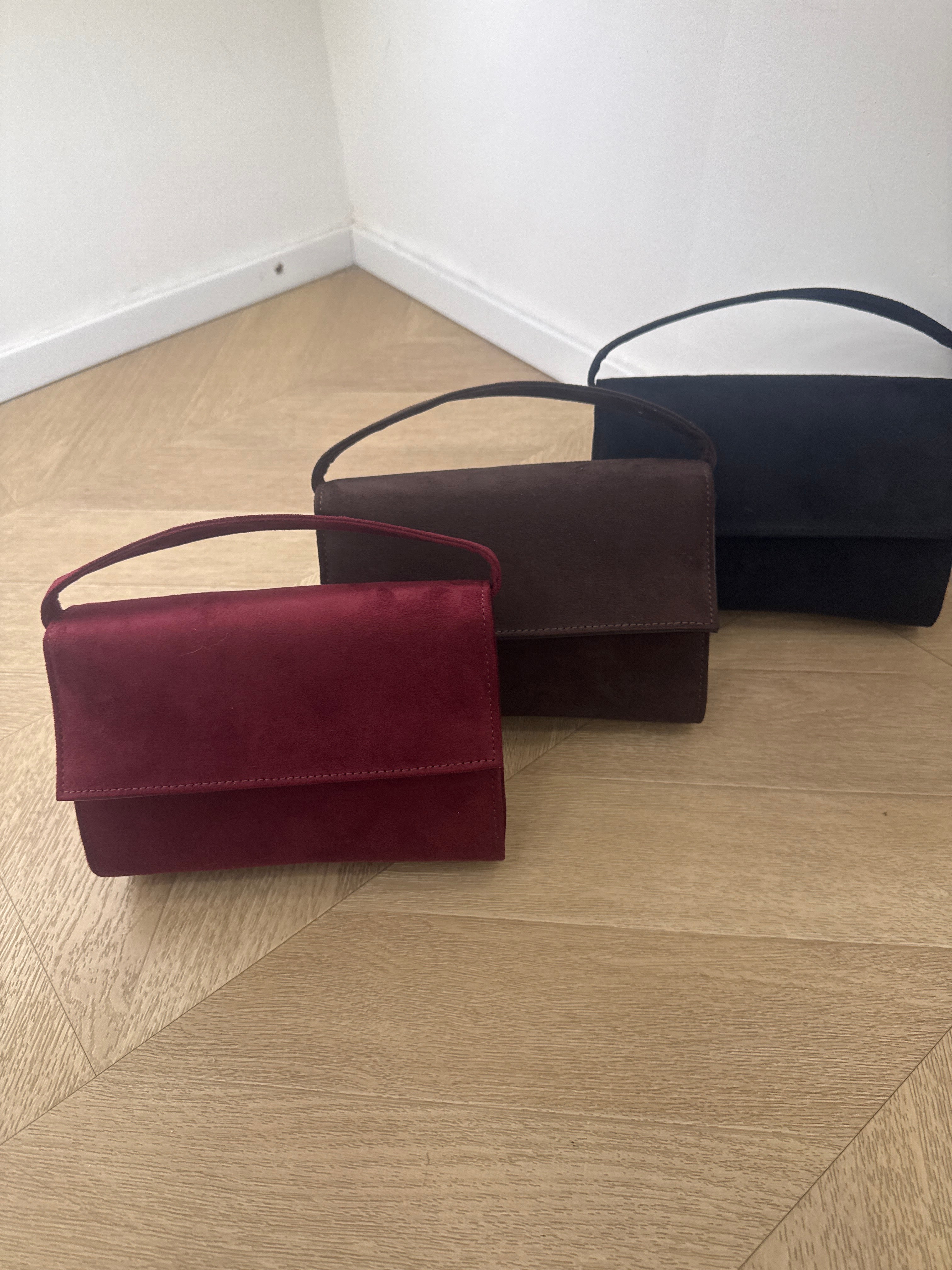 Pochette lilly camoscio