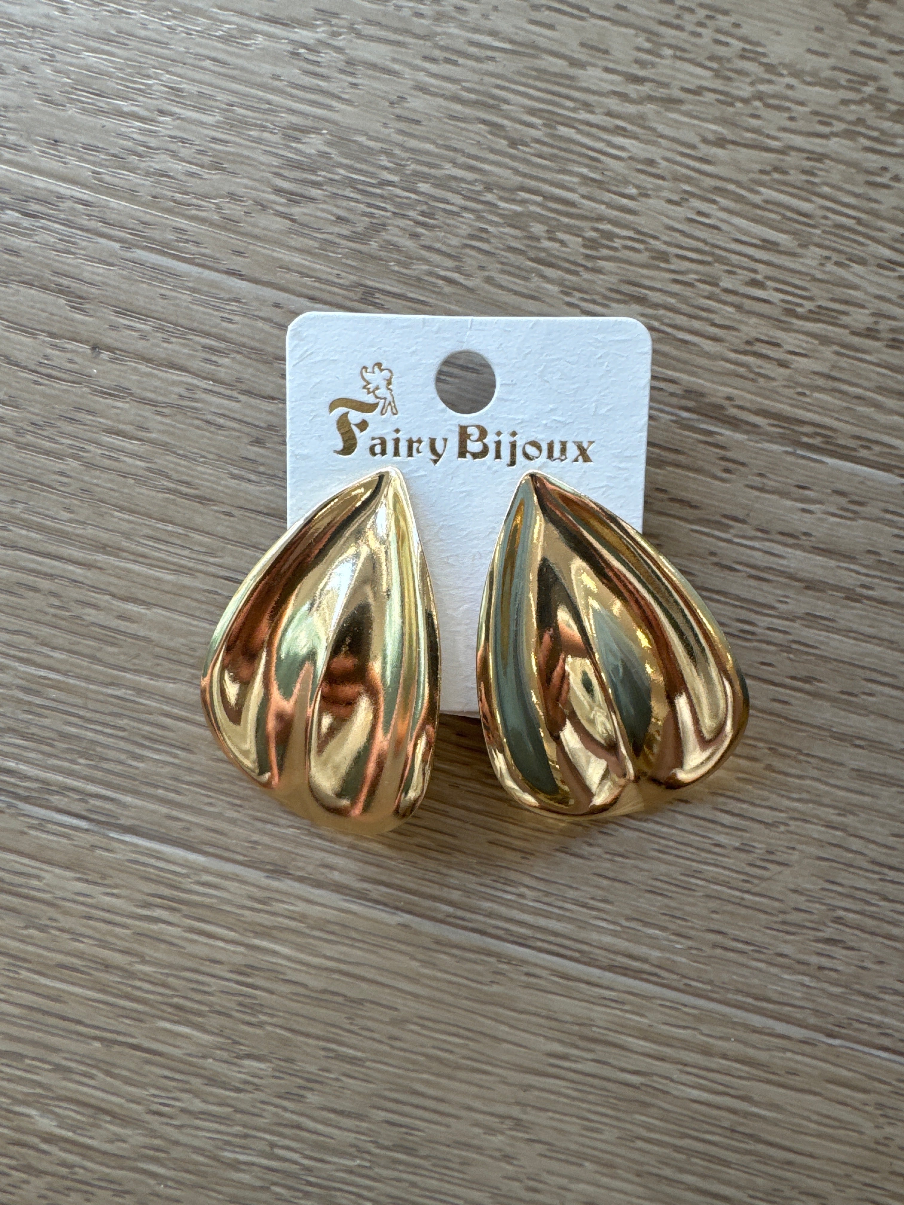 Orecchini ovali medi colorati