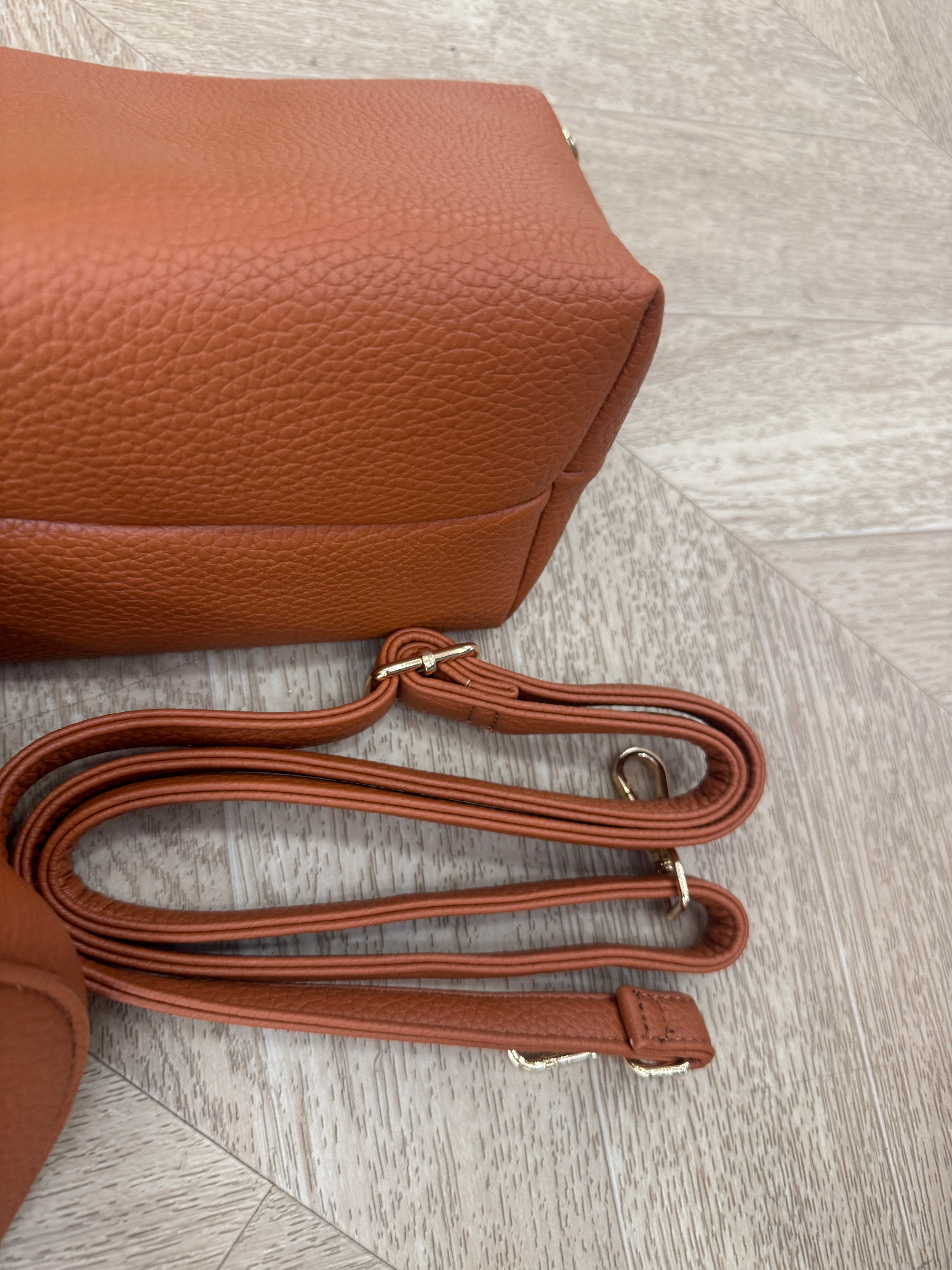 Borsa secchiello brown