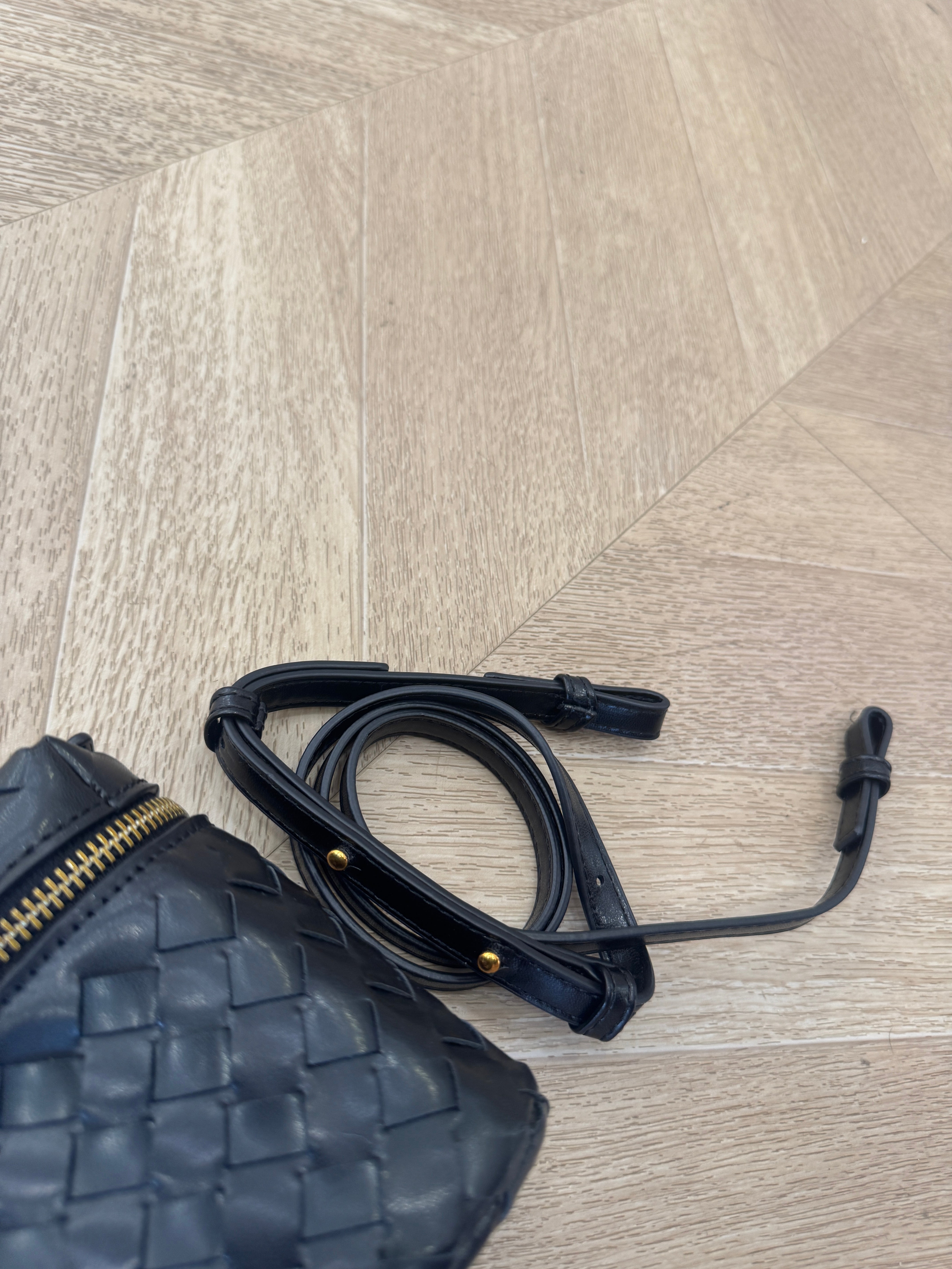 Borsa vanity nera
