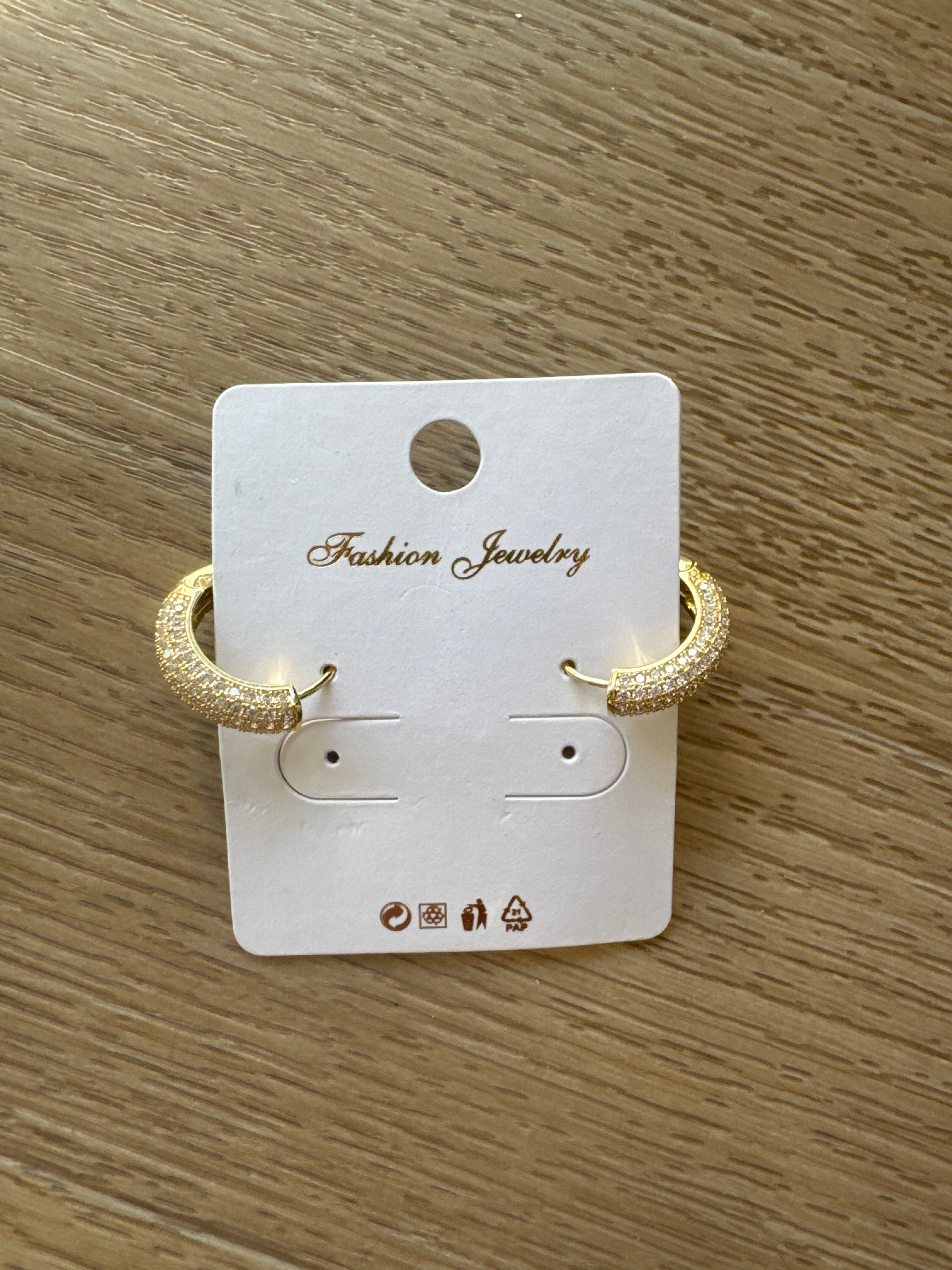 Cerchio piccolo con brillantini