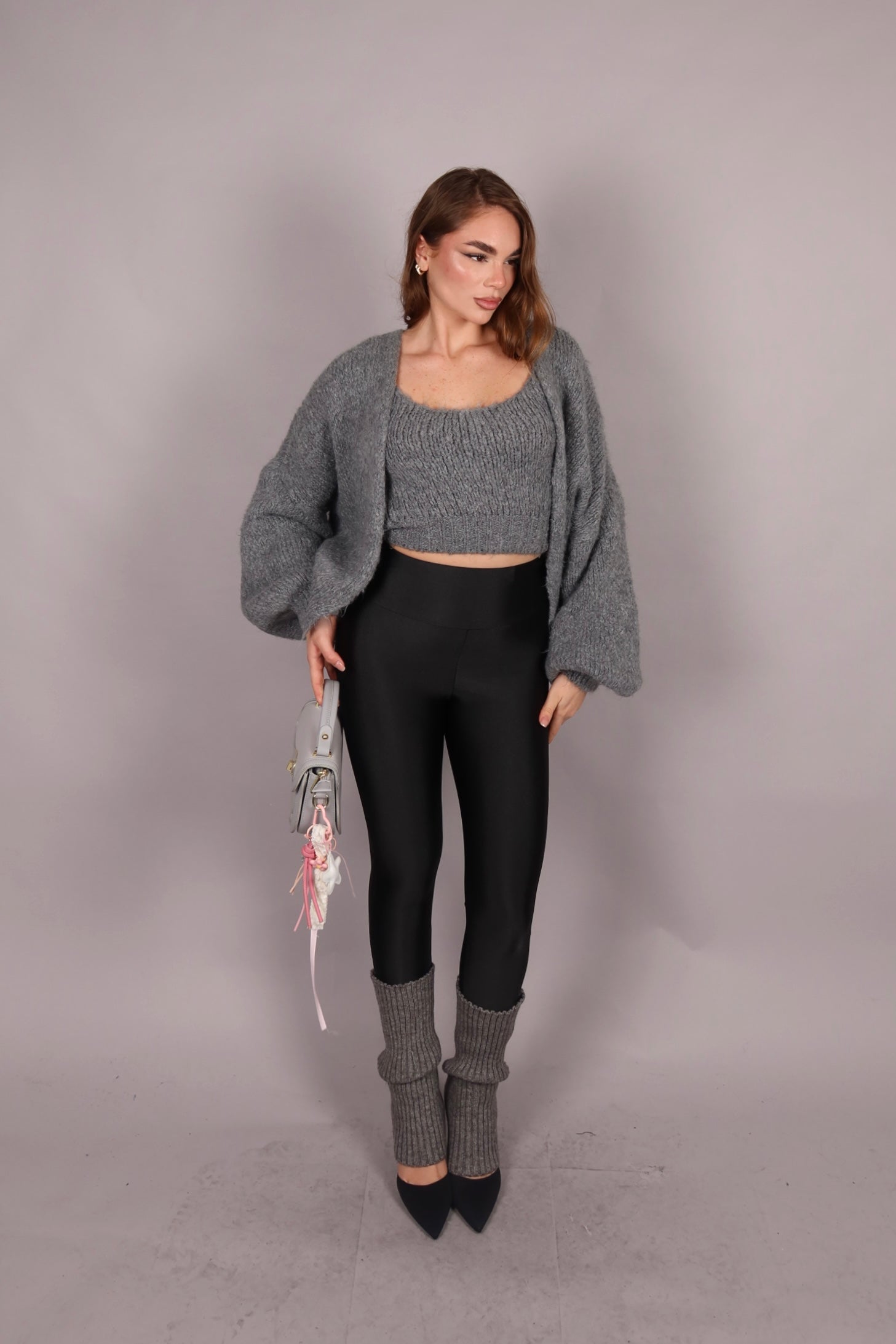 Scalda muscoli in lana tinta unita