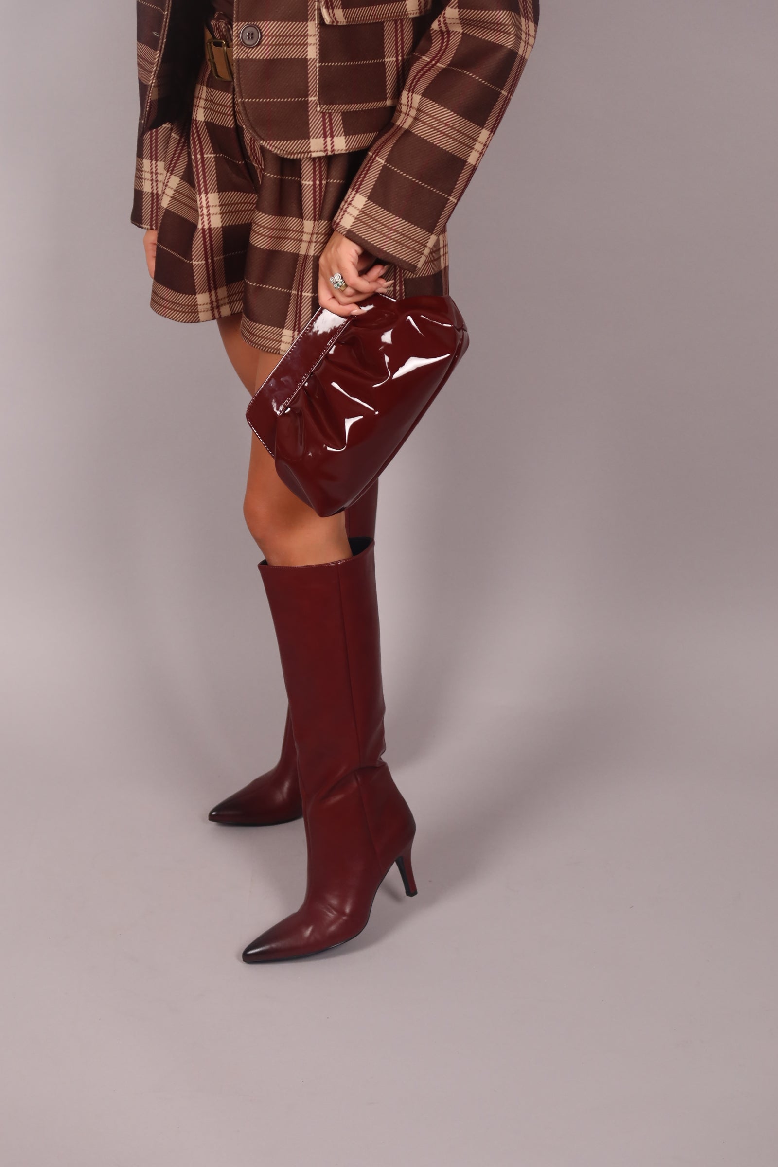 Stivale Wanda bordeaux