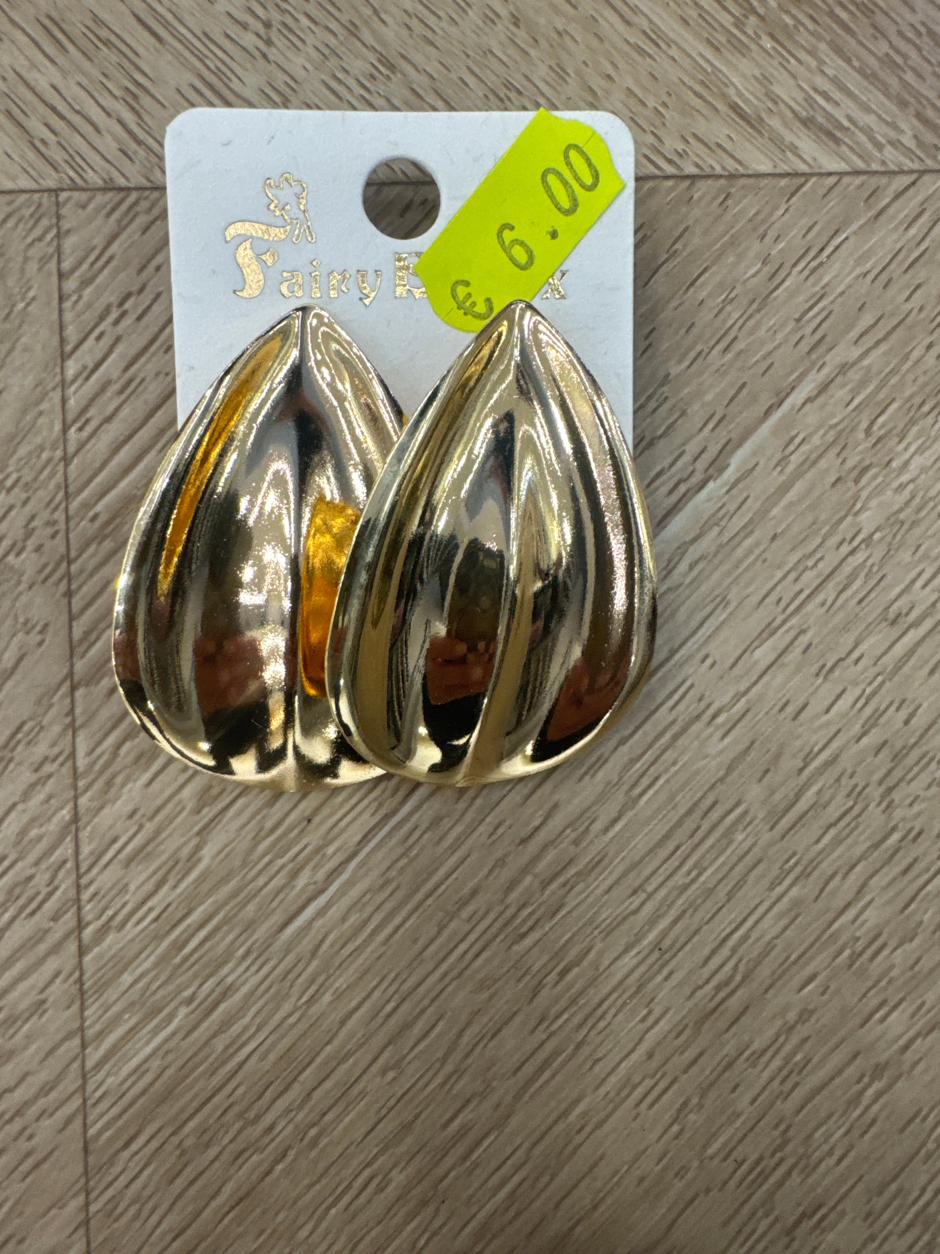 Orecchini pendente gold