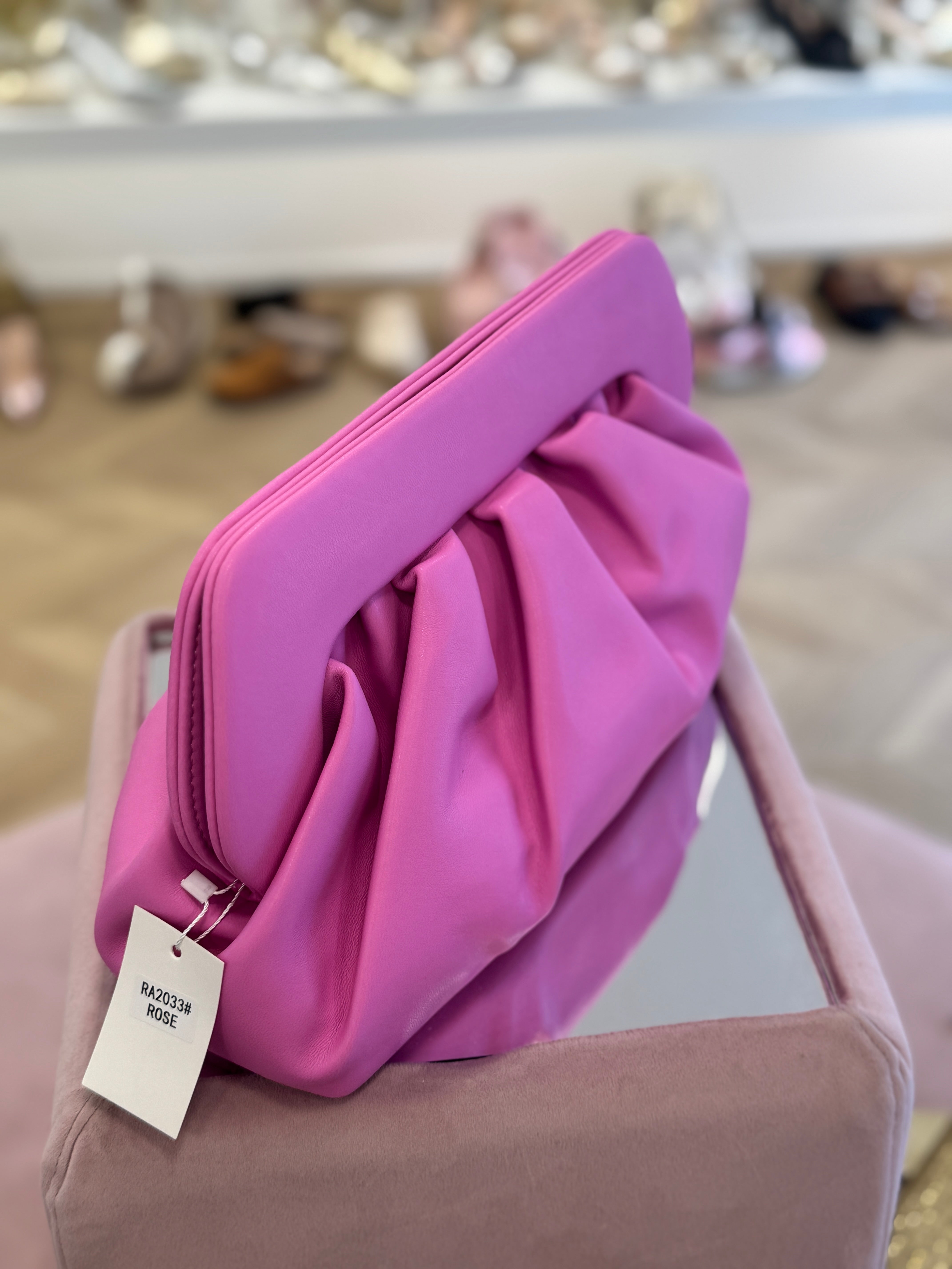 Pochette pouch Merly rosa