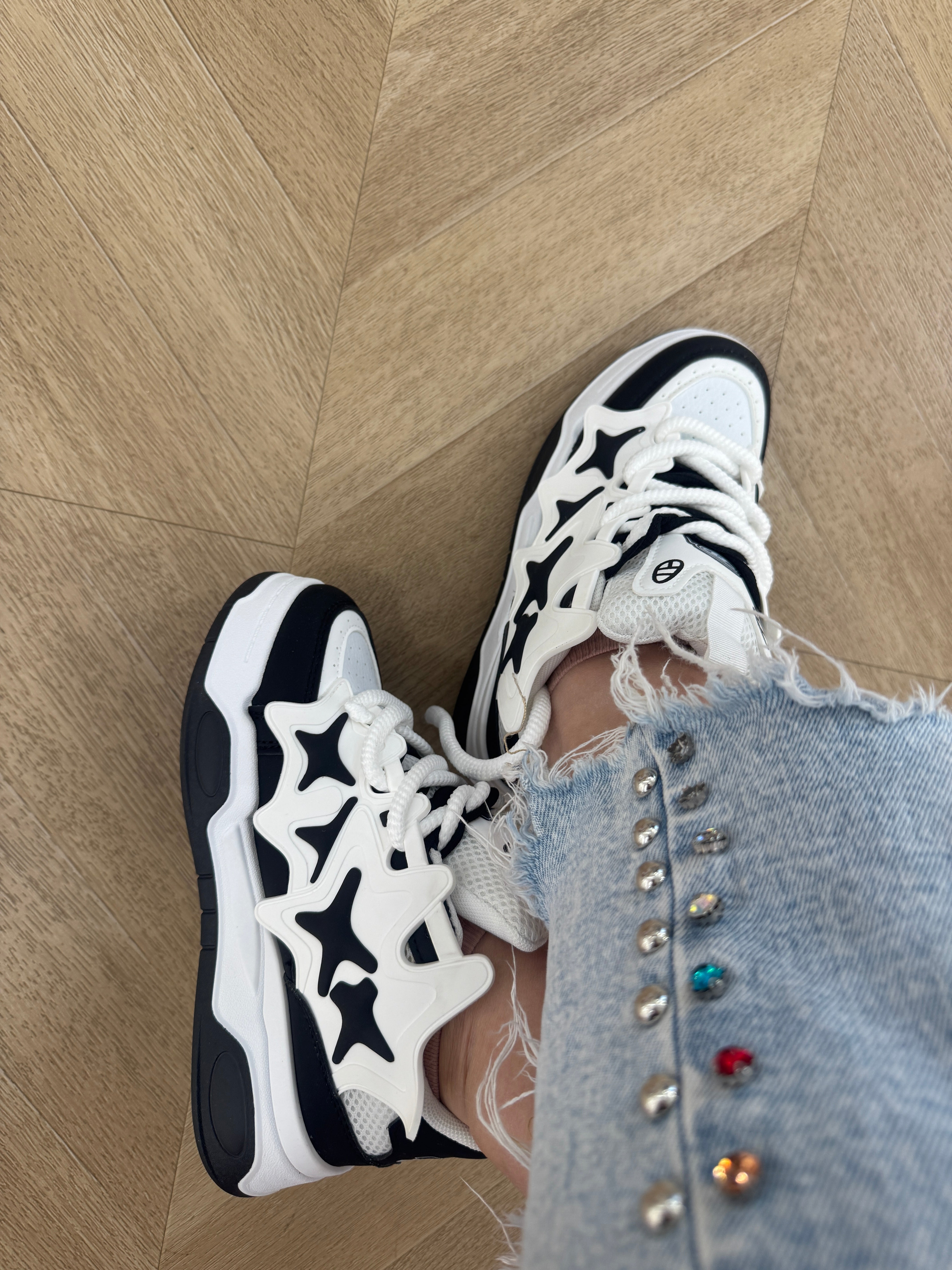 Sneakers Hope nera e bianca