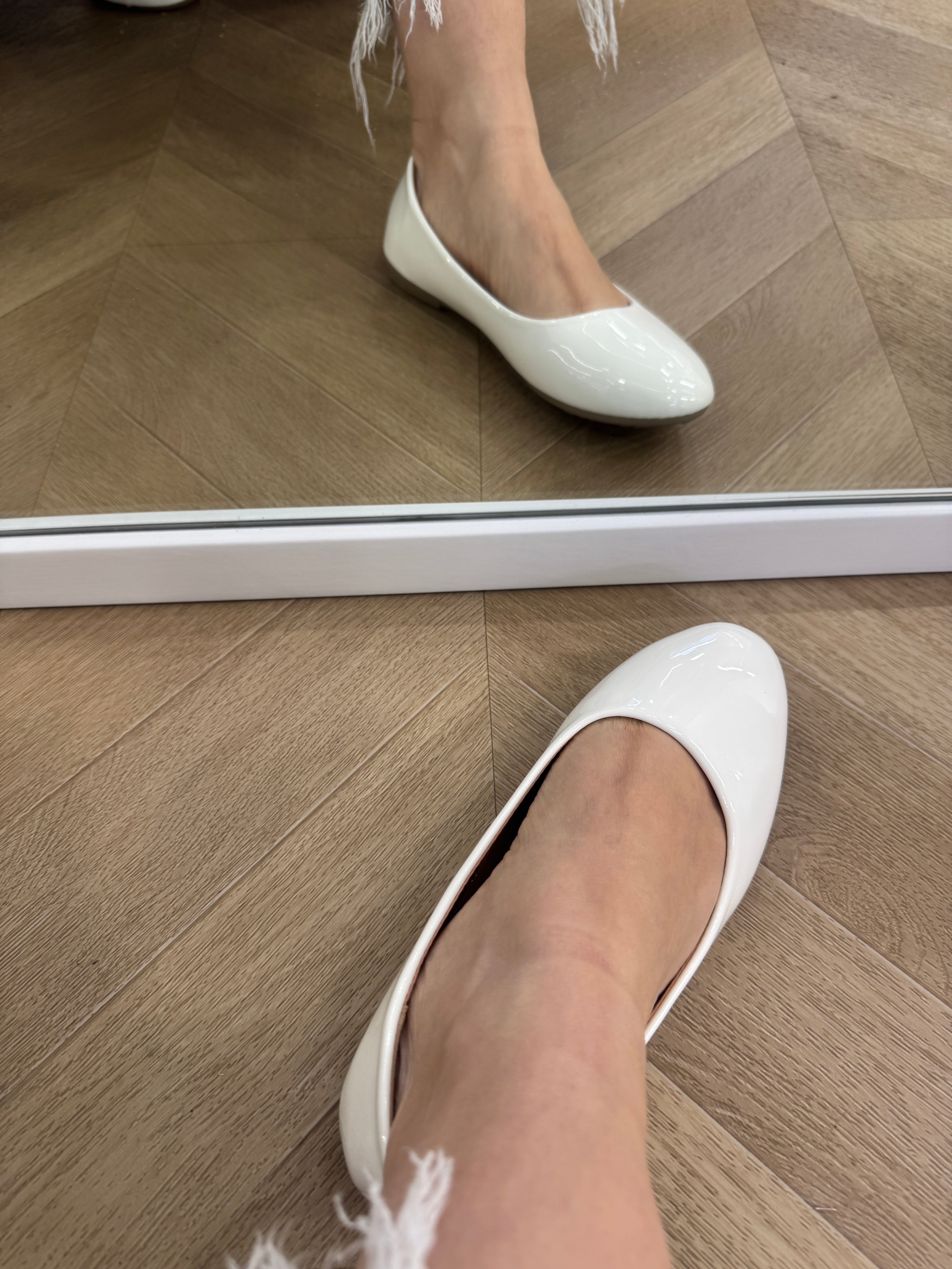 Ballerina Keira lucida bianca