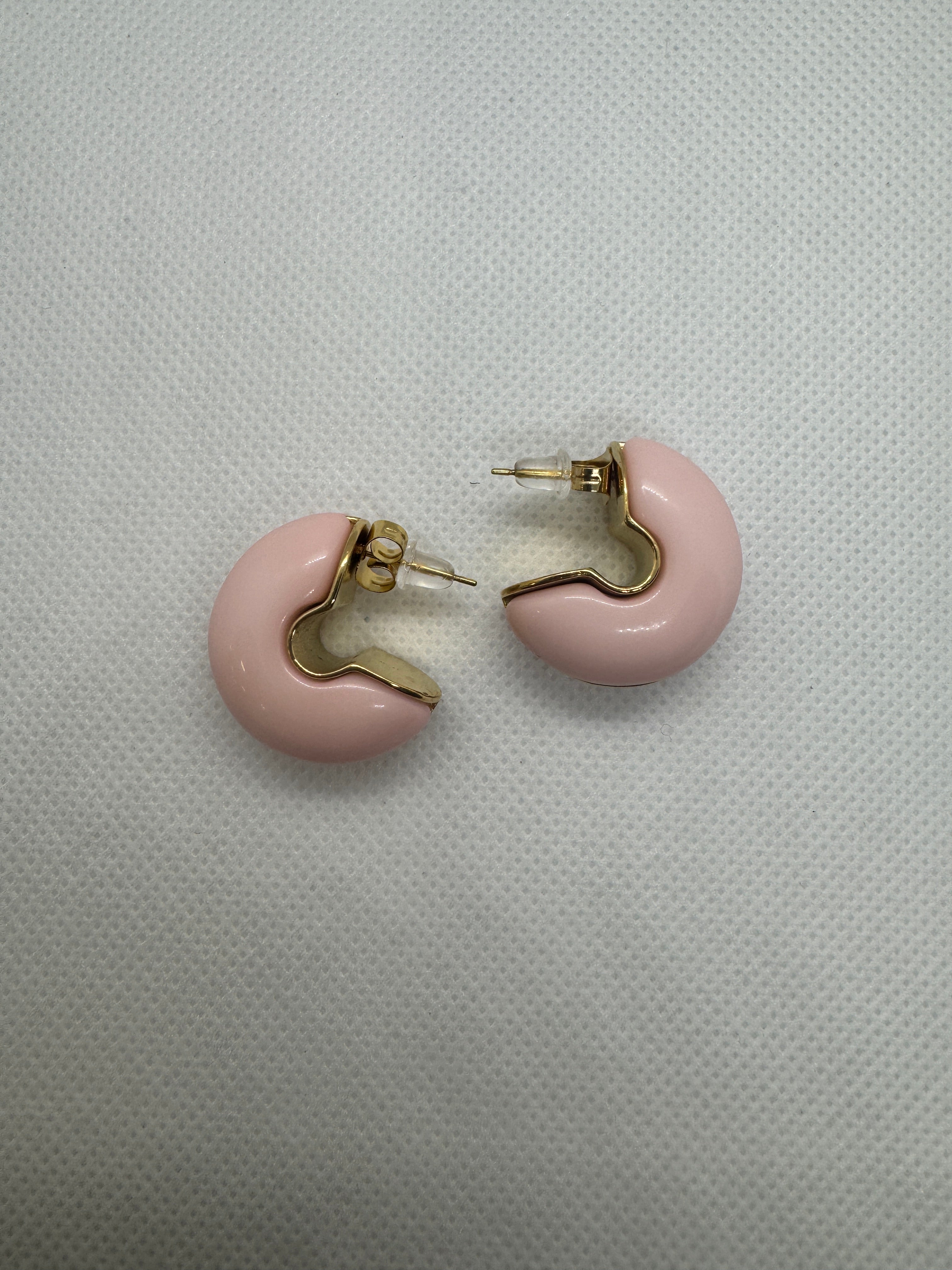 Orecchini Fantasy rosa pastello
