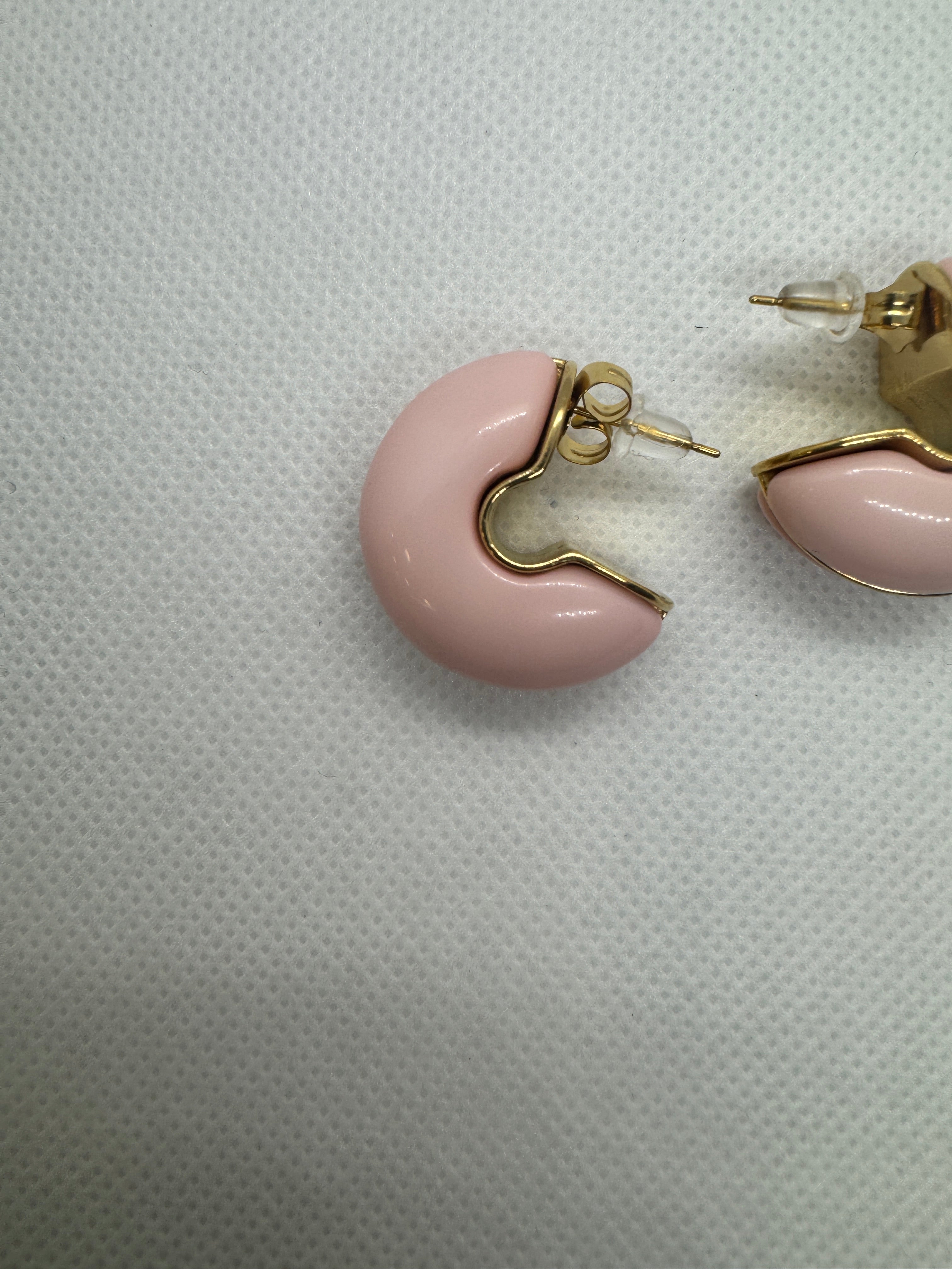 Orecchini Fantasy rosa pastello